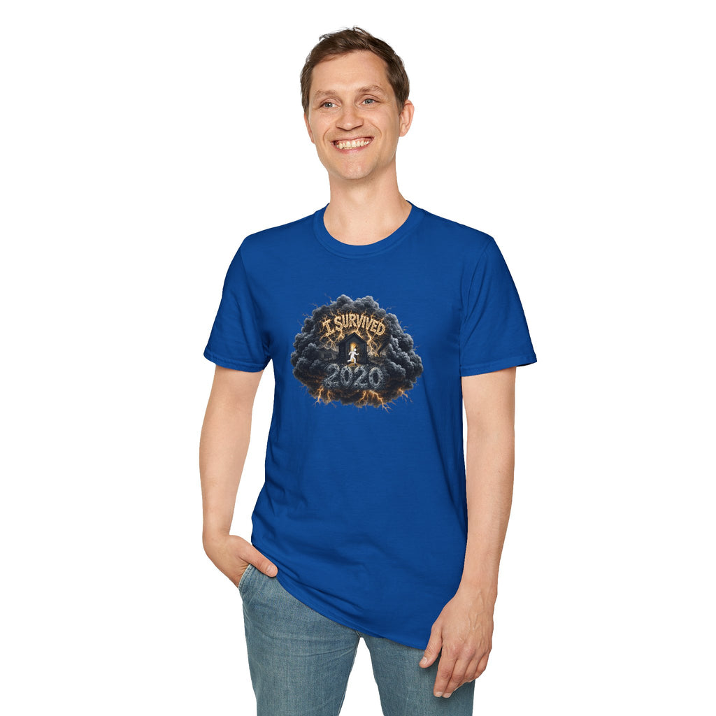 I Survived 2020 —  Original PILOT Design: Director's Cut Unisex Softstyle T-Shirt