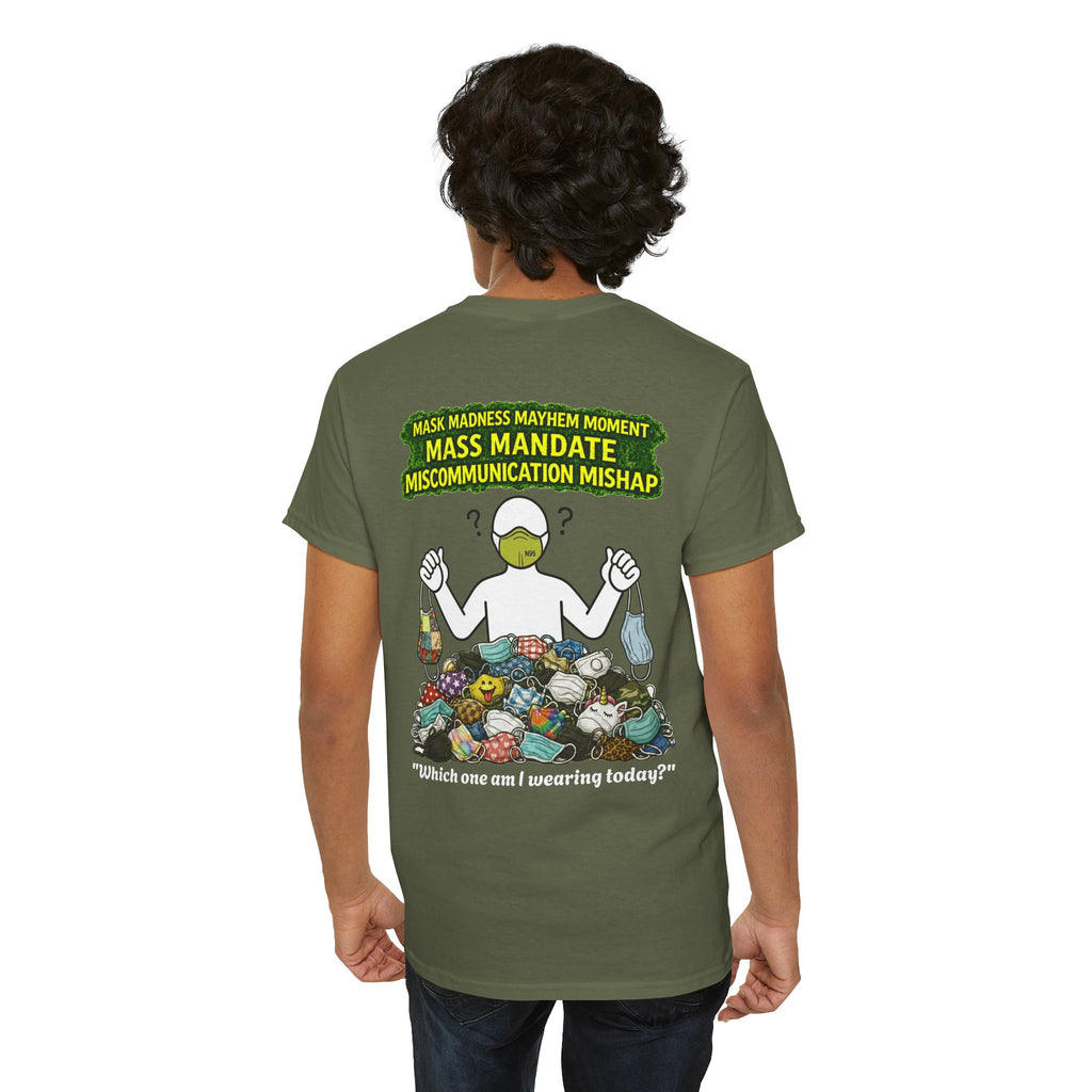 I Survived 2020 — PANDEMIC S1:E4: Director's Cut "Mask Madness" Unisex Heavy Cotton Tee