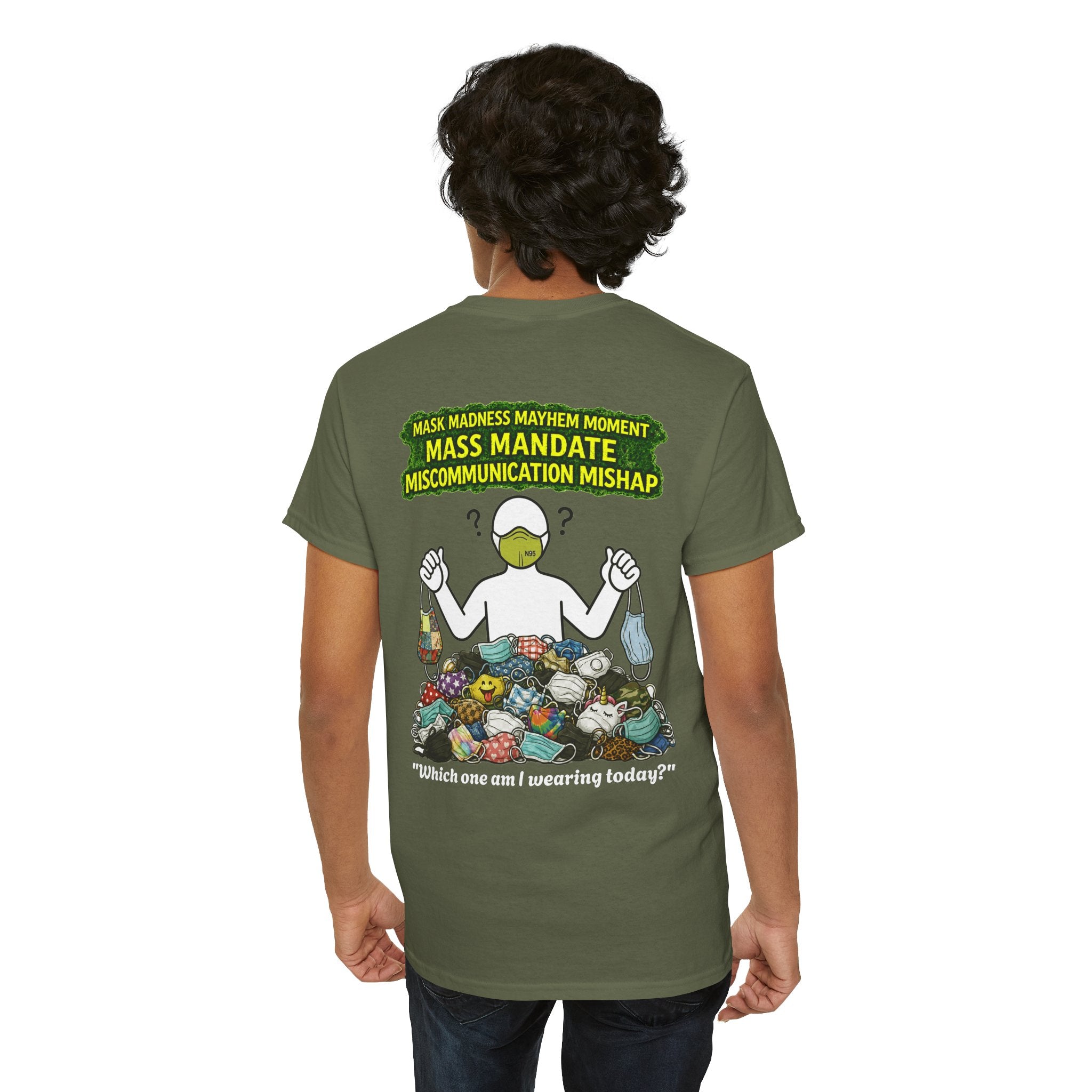 I Survived 2020 — PANDEMIC S1:E4: Director's Cut "Mask Madness" Unisex Heavy Cotton Tee
