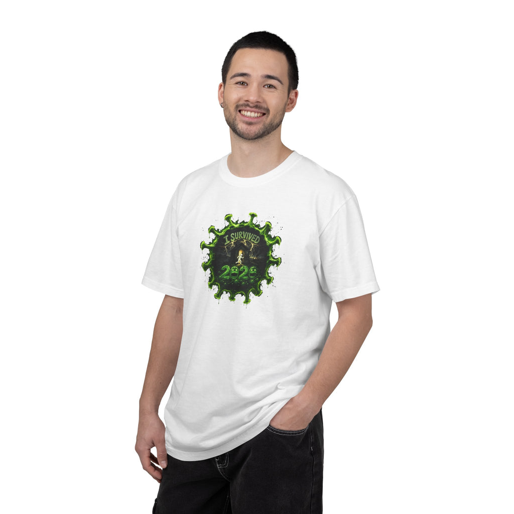 I Survived 2020 —  PANDEMIC S1:E1: Director's Cut "COVID-19: The Coronavirus" Unisex Garment-Dyed T-shirt
