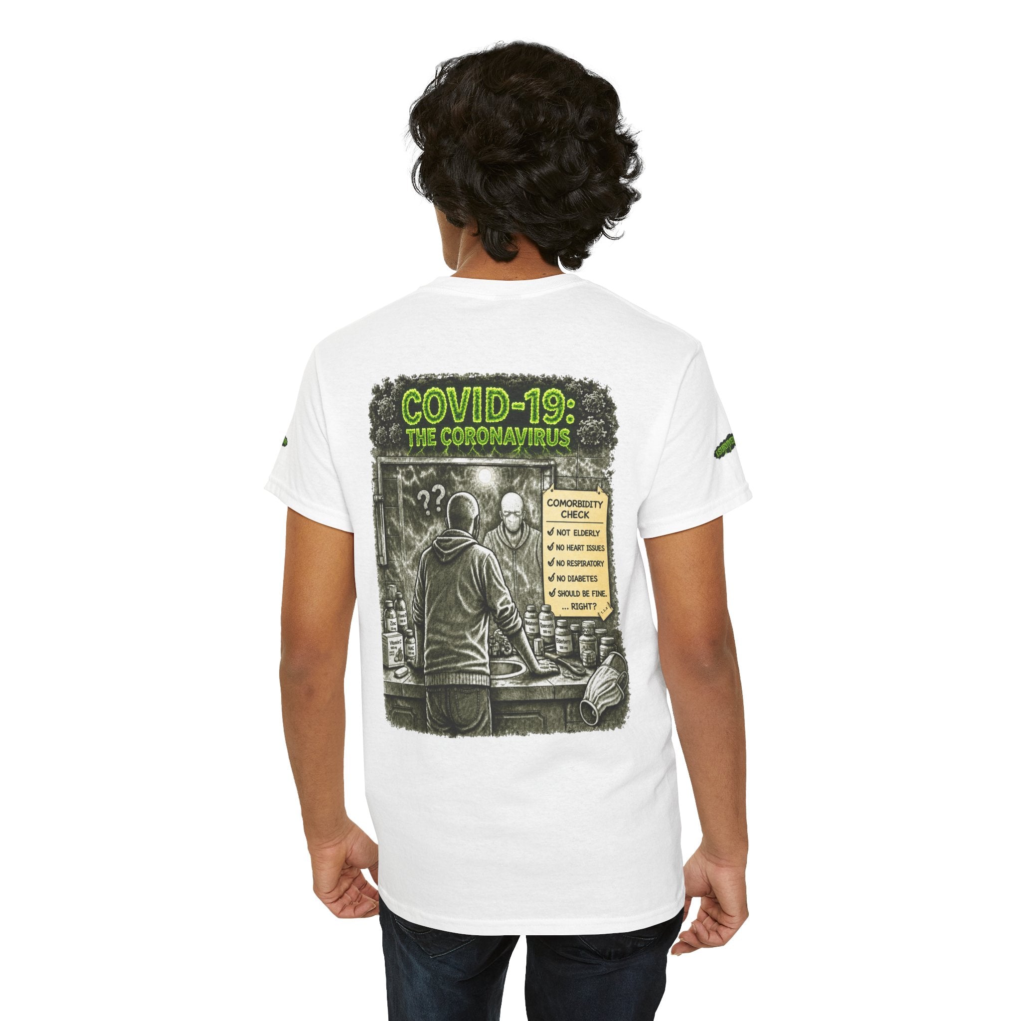 I Survived 2020 — PANDEMIC S1:E1: Director's Cut Special Edition "COVID-19: The Coronavirus" Unisex Heavy Cotton Tee