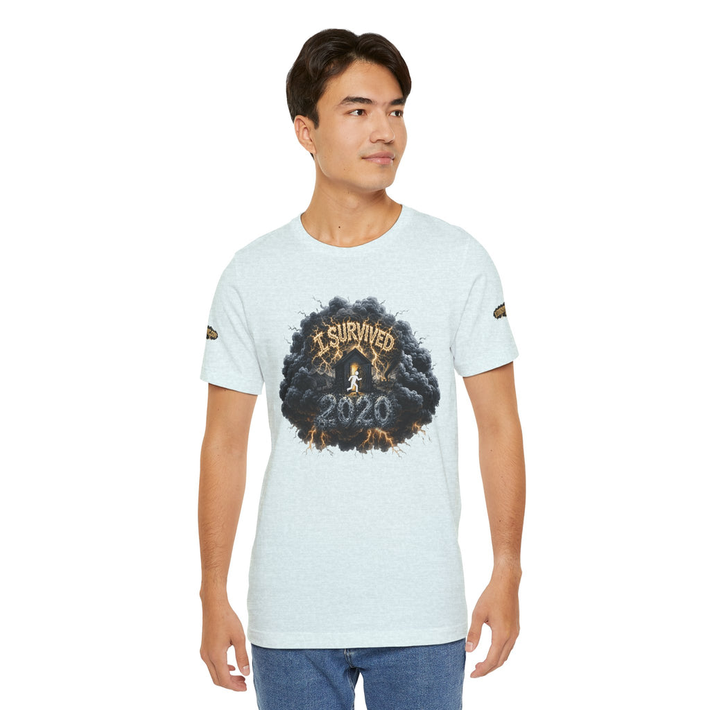 I Survived 2020 — Director's Cut Original Design Teaser Tee | Season 1 Premiere Drop Unisex Jersey Short Sleeve Tee