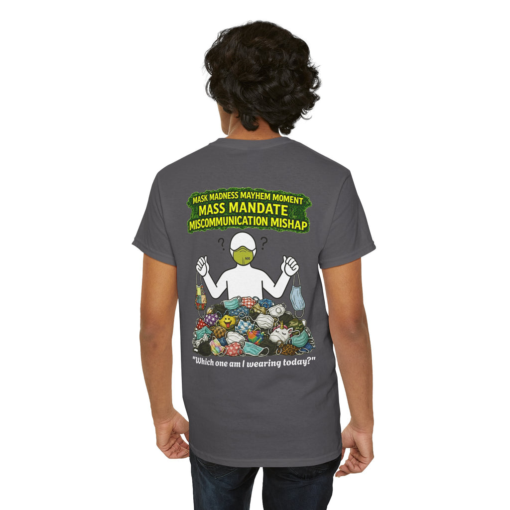 I Survived 2020 — PANDEMIC S1:E4: Director's Cut "Mask Madness" Unisex Heavy Cotton Tee