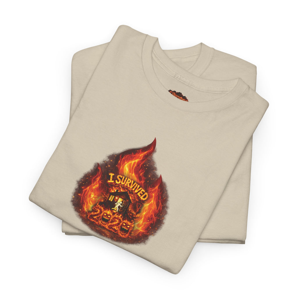 I Survived 2020 — WILDFIRES S2:E1: Director's Cut Special Edition "Berry Creek" Memorial Unisex Heavy Cotton Tee