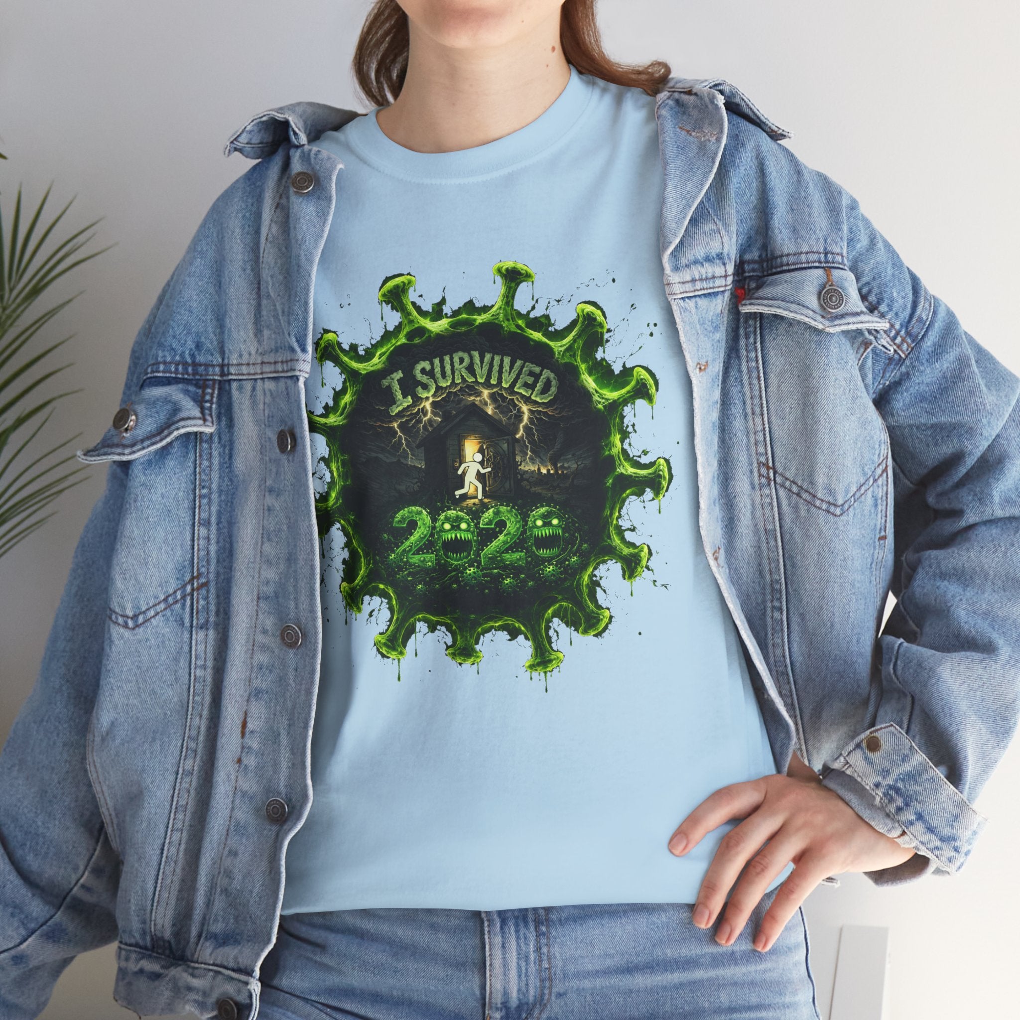 I Survived 2020 — Director's Cut S1:E4 "Mask Madness Mayhem Moment" | Pandemic Edition Unisex Heavy Cotton Tee (SPECIAL EDITION)