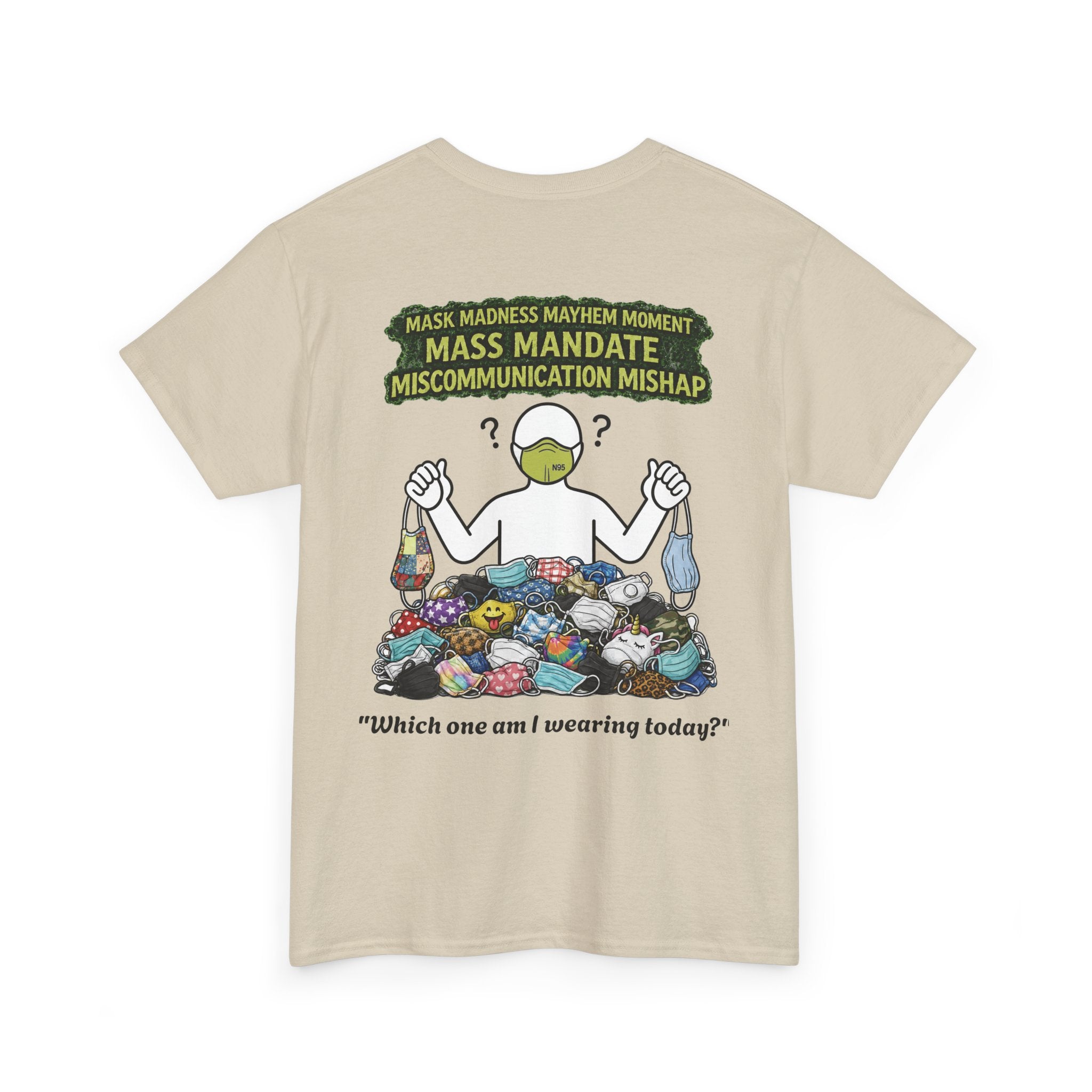 I Survived 2020 — Director's Cut S1:E4 "Mask Madness Mayhem Moment" | Pandemic Edition Unisex Heavy Cotton Tee