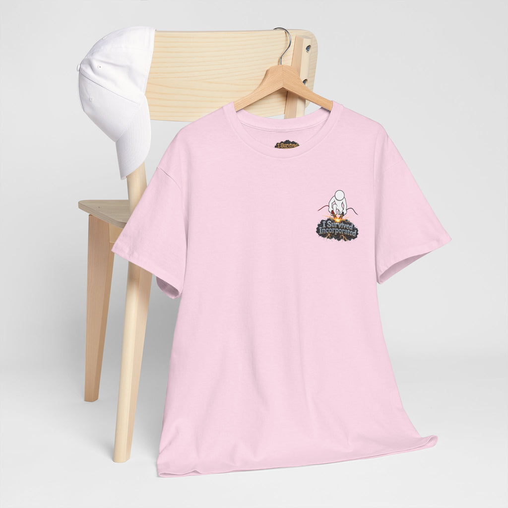 I Survived 2020 — "Please Stand By" Test Pattern Tee Summer Premier Unisex Heavy Cotton Tee