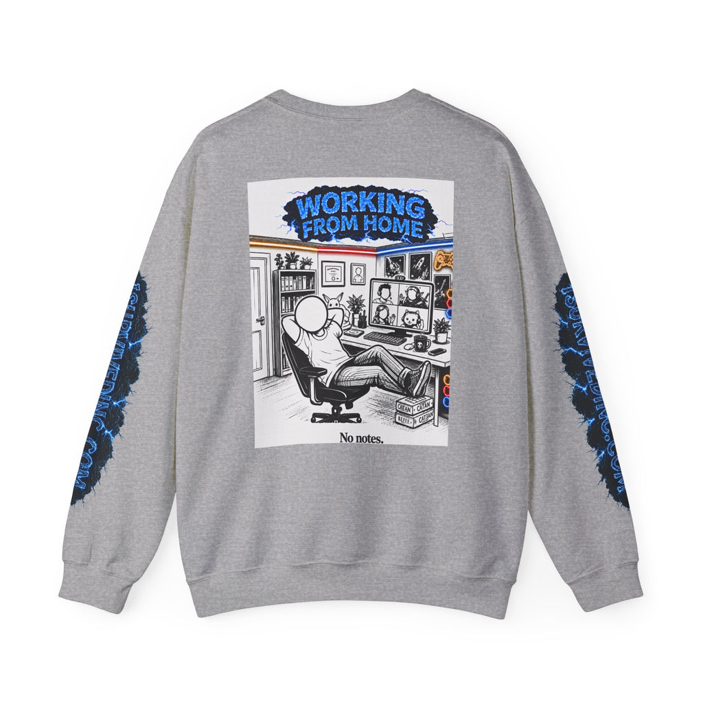 I Survived 2020 — S3:E4 "Working From Home" | Mid-Season Finale Pt. 1 | Lockdown Edition Documentary Unisex Heavy Blend™ Crewneck Sweatshirt