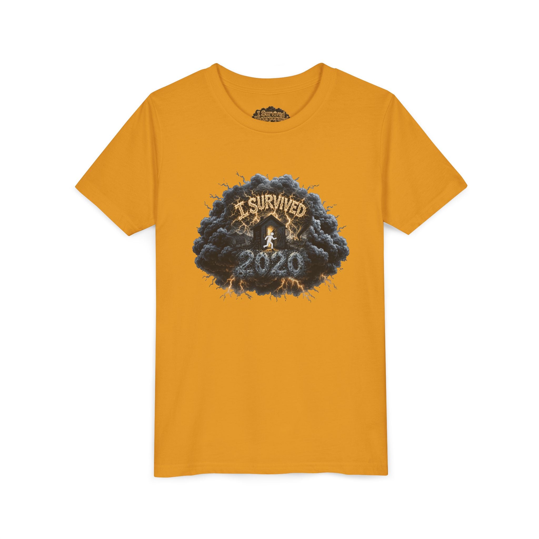 I Survived 2020 — Director's Cut Original Design Teaser Tee | Season 1 Premiere Drop Youth Short Sleeve Tee
