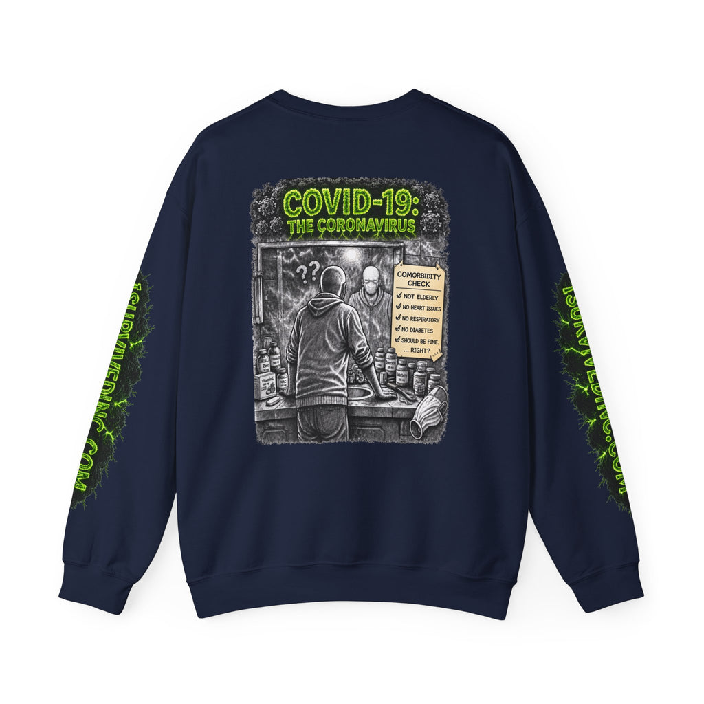 I Survived 2020 — S1:E1 "COVID-19: The Coronavirus" | Pandemic Edition Unisex Heavy Blend™ Crewneck Sweatshirt