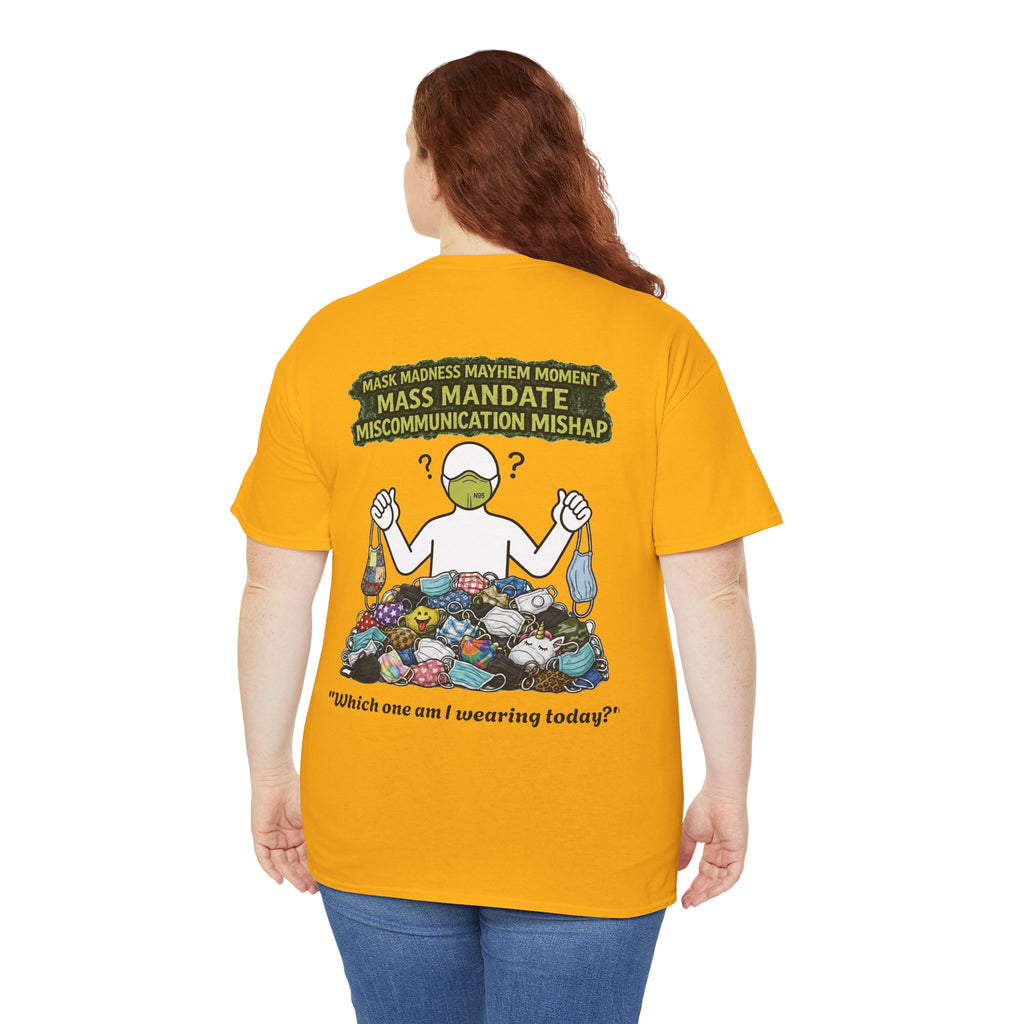 I Survived 2020 — Director's Cut S1:E4 "Mask Madness Mayhem Moment" | Pandemic Edition Unisex Heavy Cotton Tee