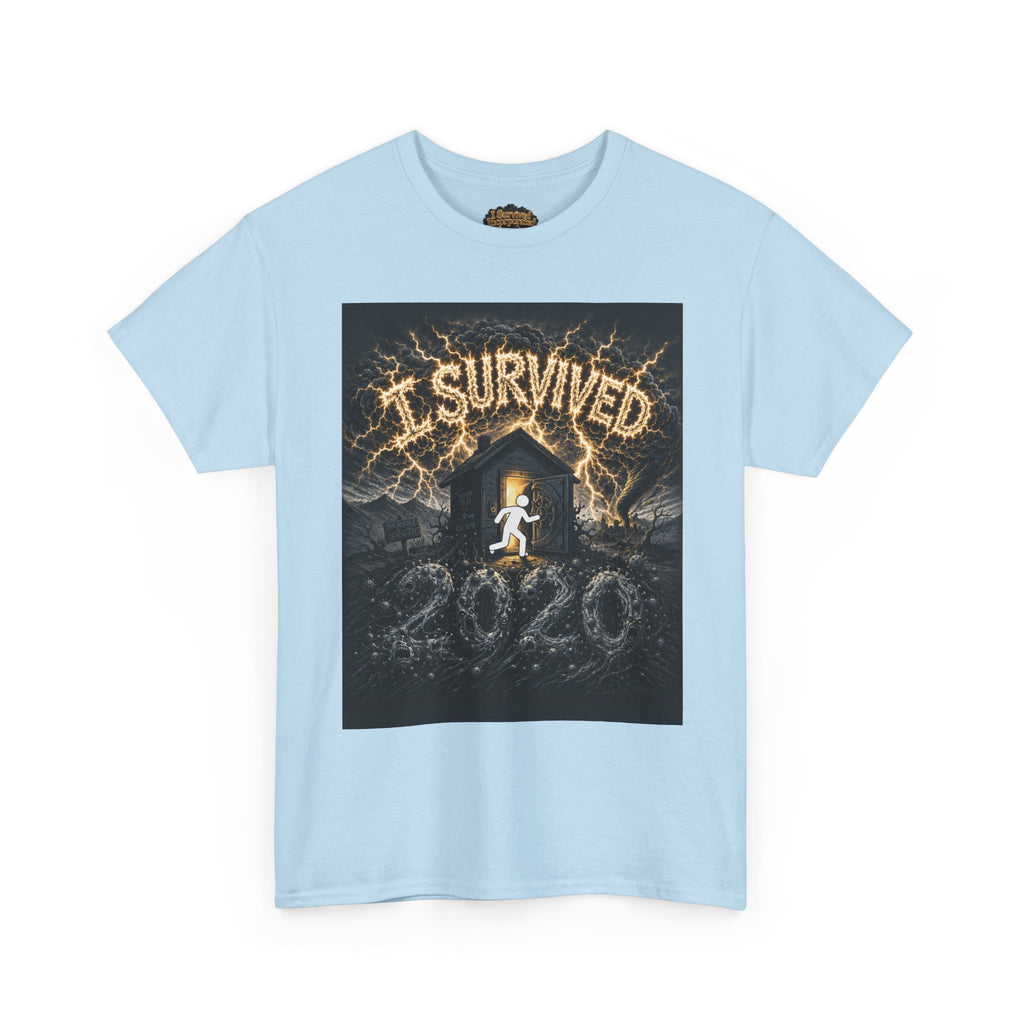 I Survived 2020 — Original Design Teaser Tee | Season 1 Premiere Drop Unisex Heavy Cotton Tee