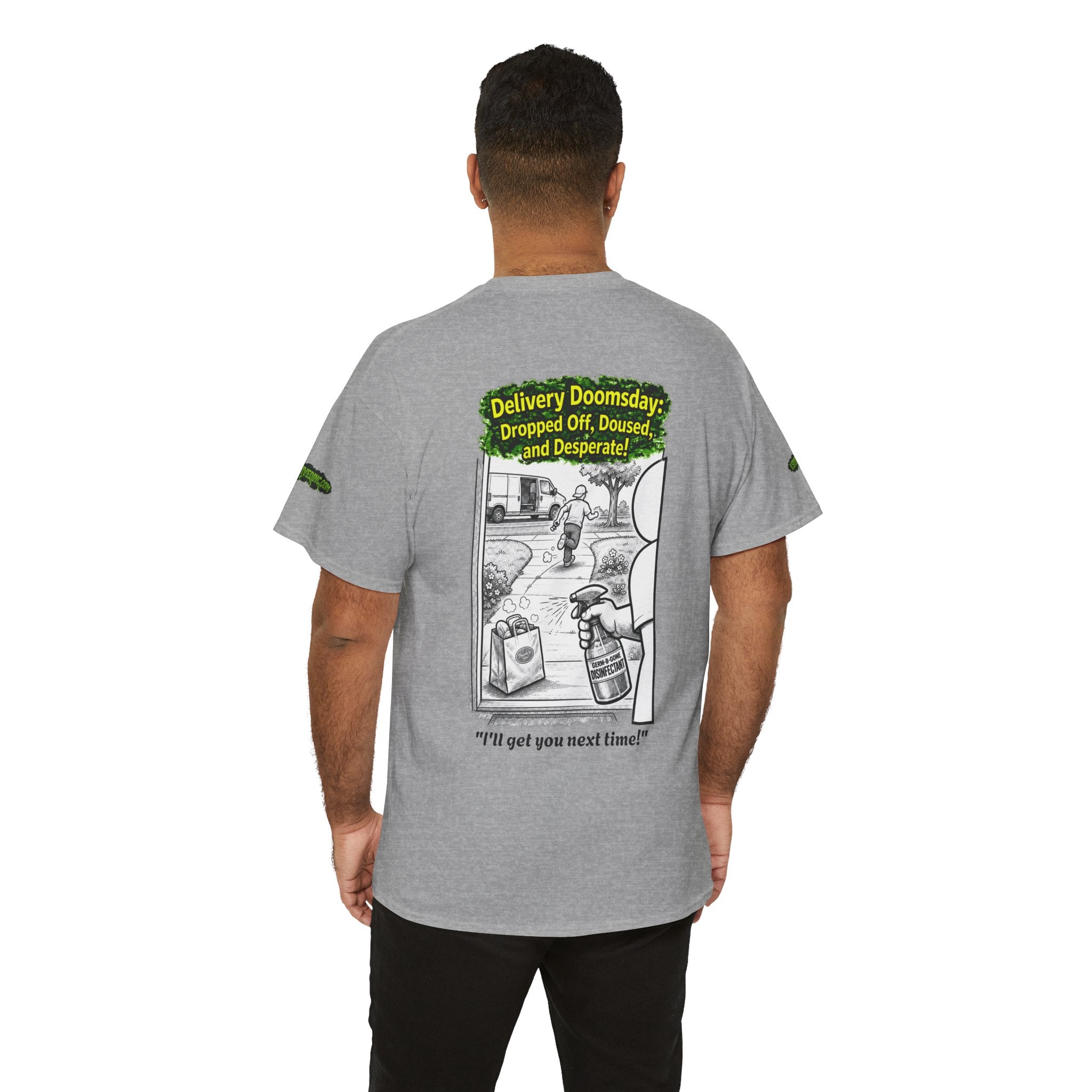 I Survived 2020 — PANDEMIC S1:E5: Director's Cut Special Edition "Delivery Doomsday" Unisex Heavy Cotton Tee