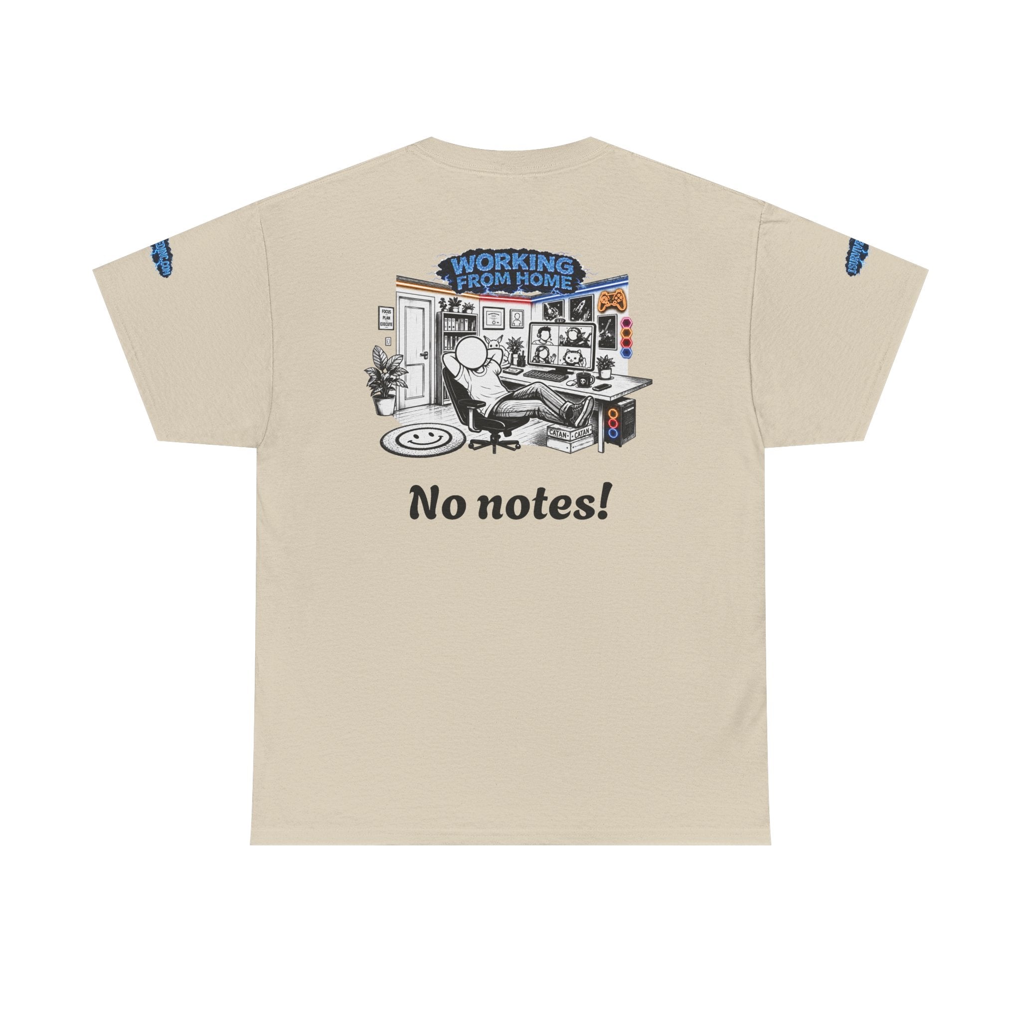 I Survived 2020 — LOCKDOWN S3:E3: Director's Cut Special Edition "Working From Home" Unisex Heavy Cotton Tee