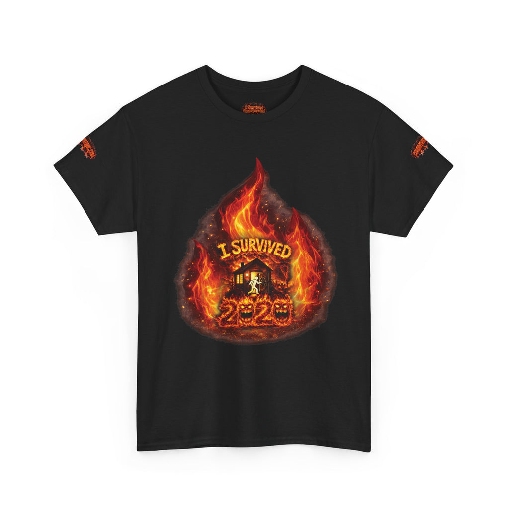 I Survived 2020 — Director's Cut S2:E3 "The California Wildfires" | Wildfire Edition Memorial Unisex Heavy Cotton Tee (SPECIAL EDITION)