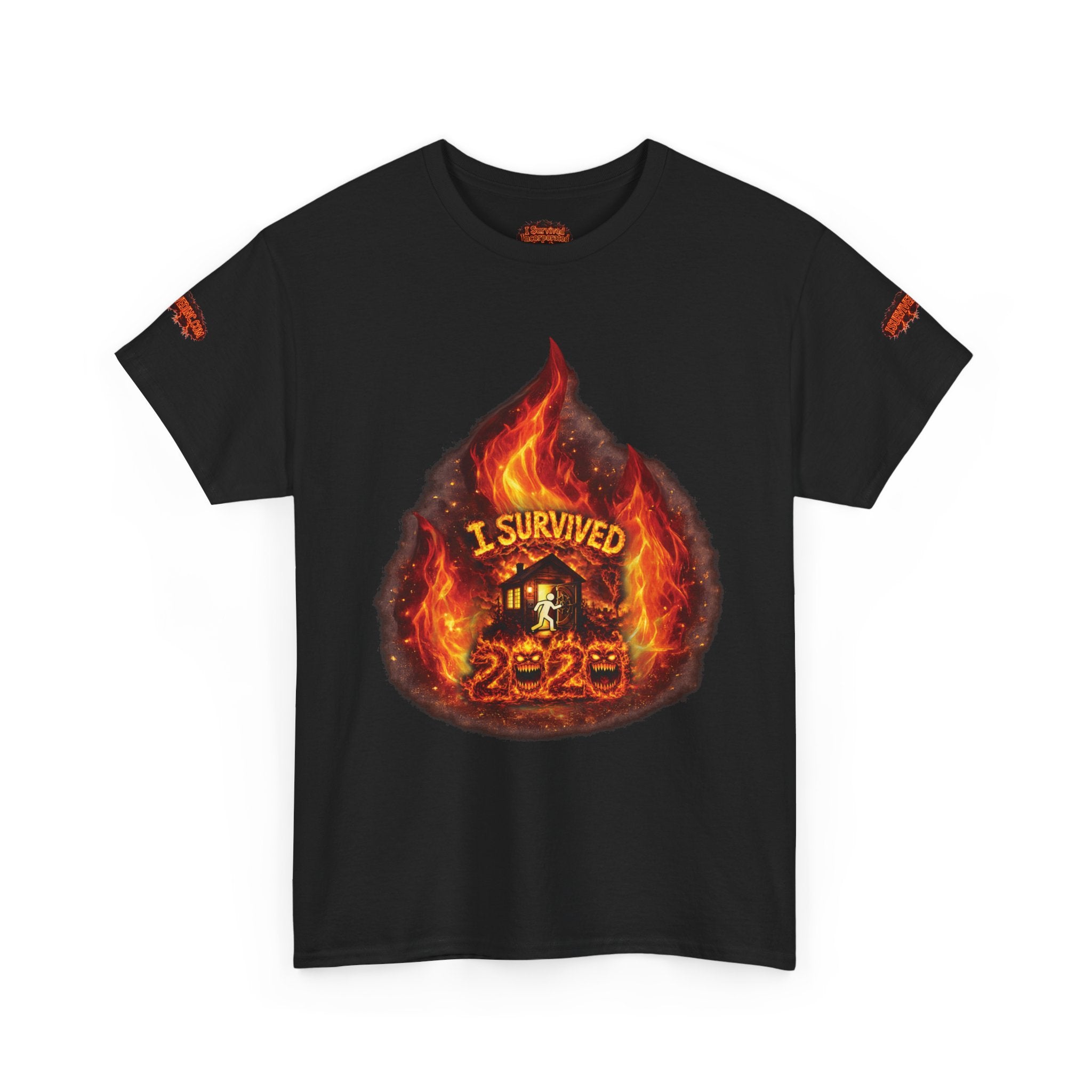 I Survived 2020 — Director's Cut S2:E3 "The California Wildfires" | Wildfire Edition Memorial Unisex Heavy Cotton Tee (SPECIAL EDITION)