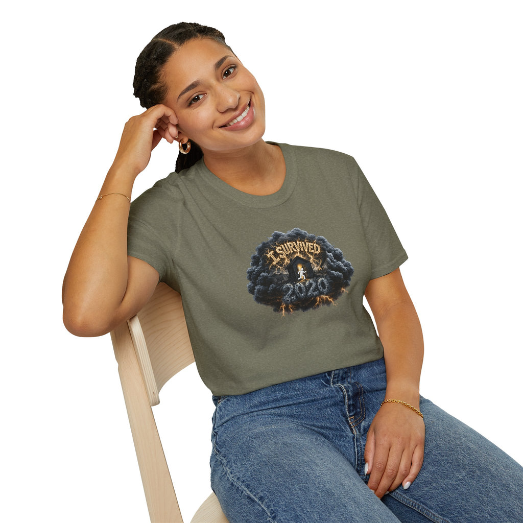 I Survived 2020 —  Original PILOT Design: Director's Cut Unisex Softstyle T-Shirt
