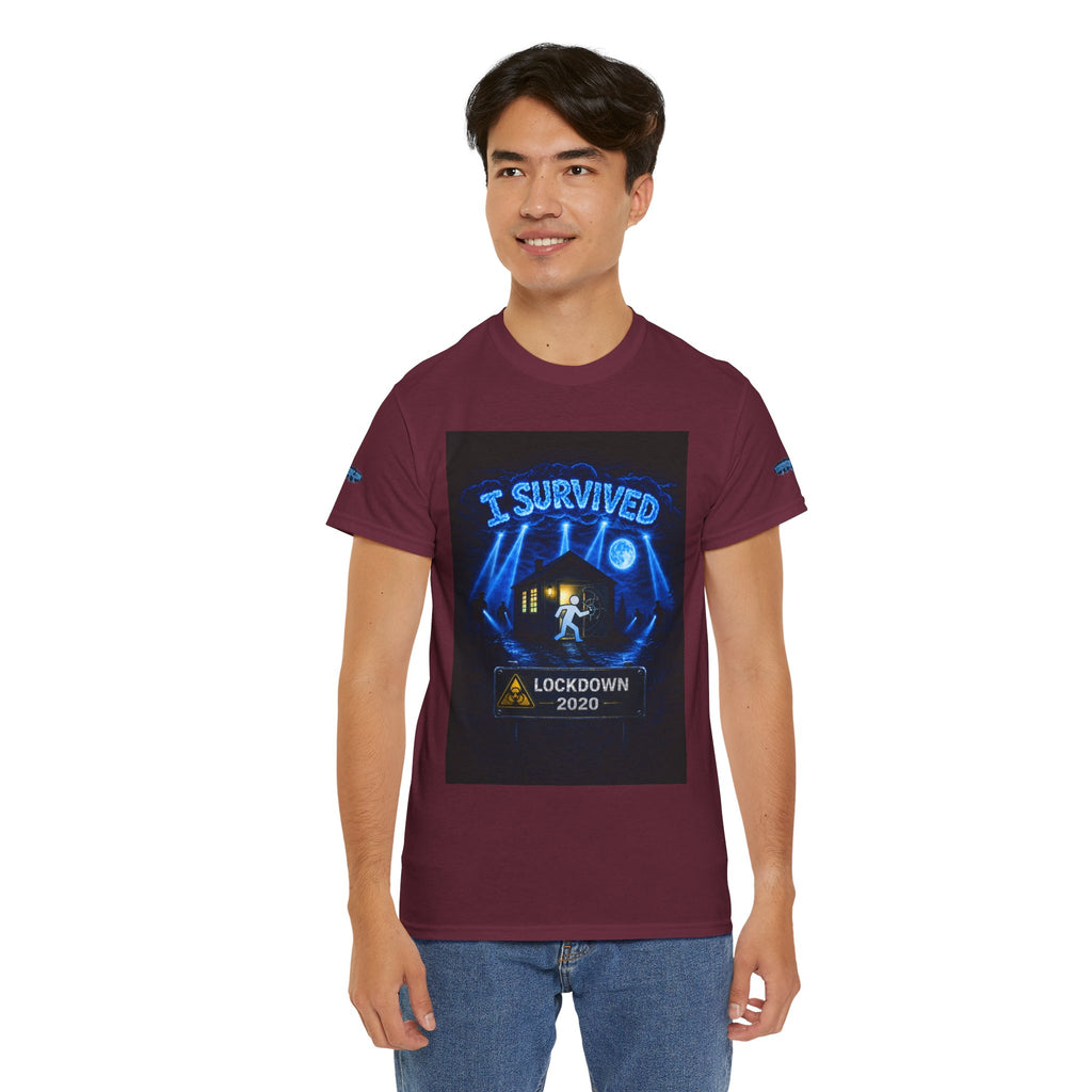 I Survived 2020 — S3:E3 "Remote Schooling" | Lockdown Edition Documentary Unisex Heavy Cotton Tee (SPECIAL EDITION)