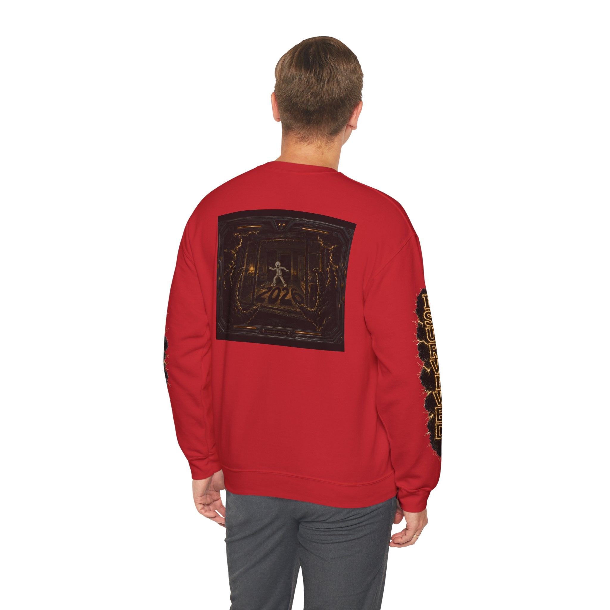 I Survived 2020 — Original PILOT Design: Director's Cut Special Edition Unisex Heavy Blend™ Crewneck Sweatshirt