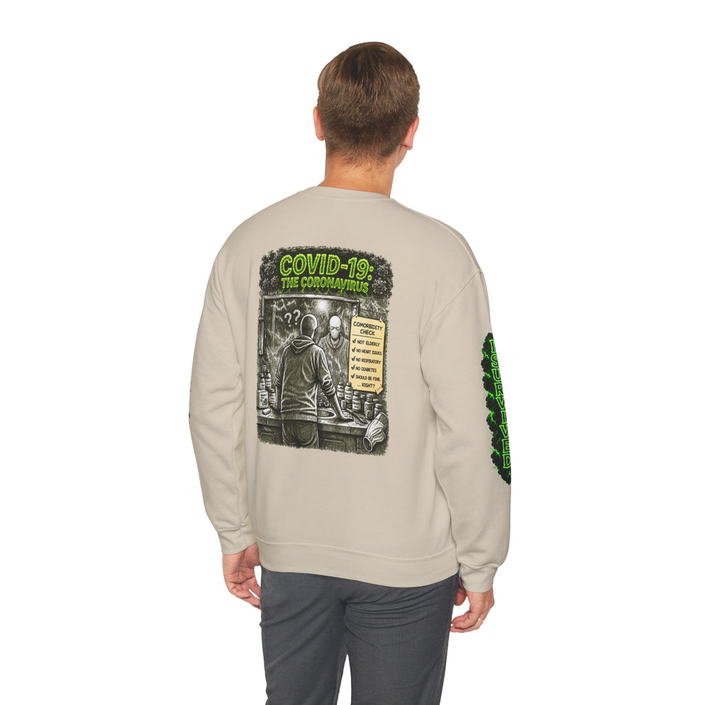 I Survived 2020 — PANDEMIC S1:E1: Director's Cut "COVID-19: The Coronavirus" Unisex Heavy Blend™ Crewneck Sweatshirt
