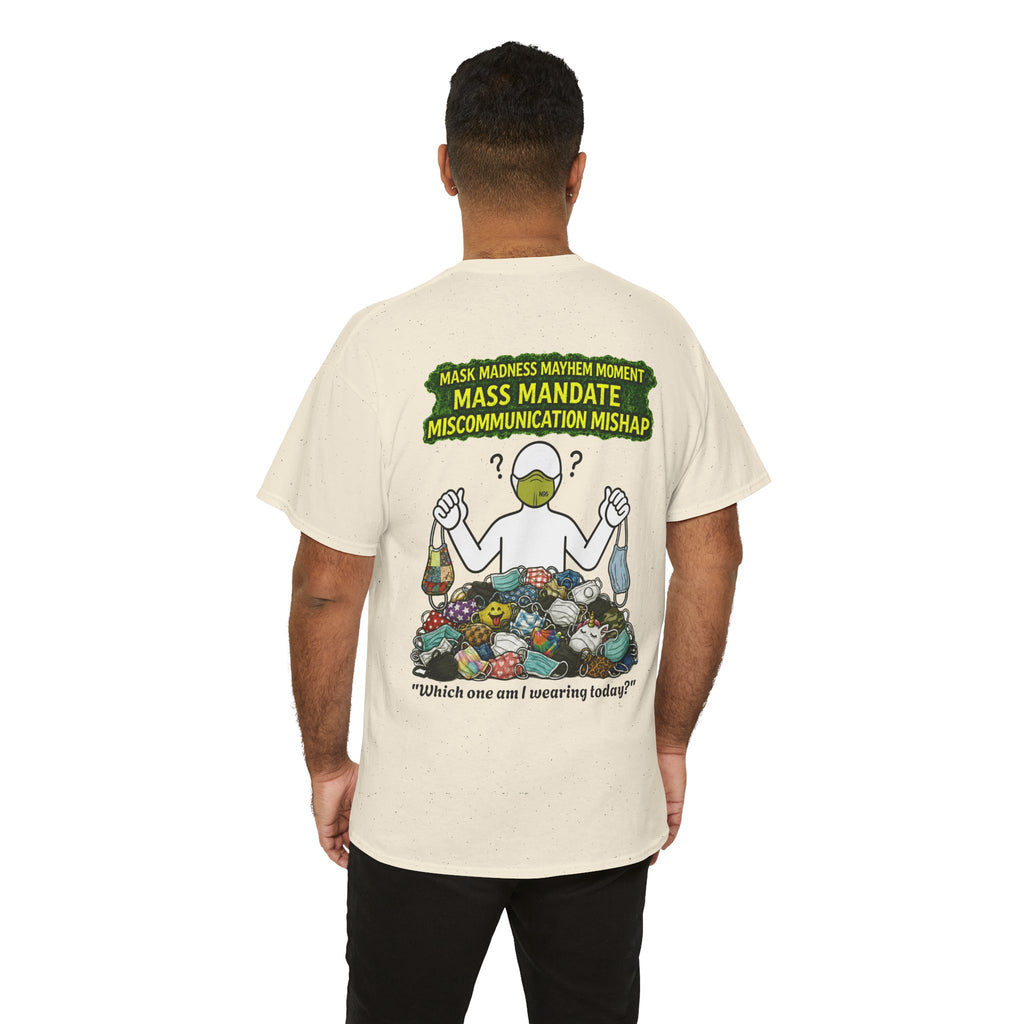 I Survived 2020 — PANDEMIC S1:E4: Director's Cut "Mask Madness" Unisex Heavy Cotton Tee