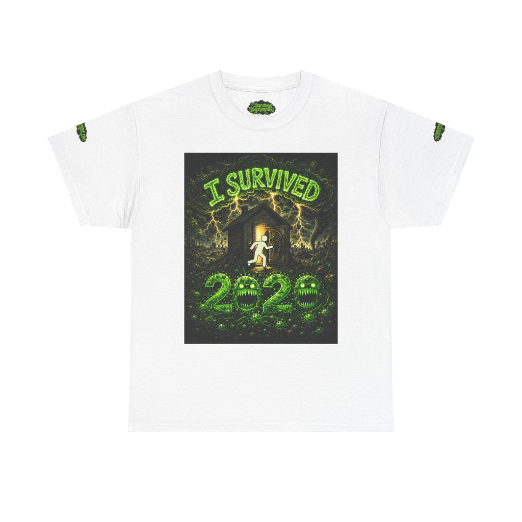 I Survived 2020 — S1:E1 "COVID-19: The Coronavirus" | Pandemic Edition Unisex Heavy Cotton Tee (SPECIAL EDITION)