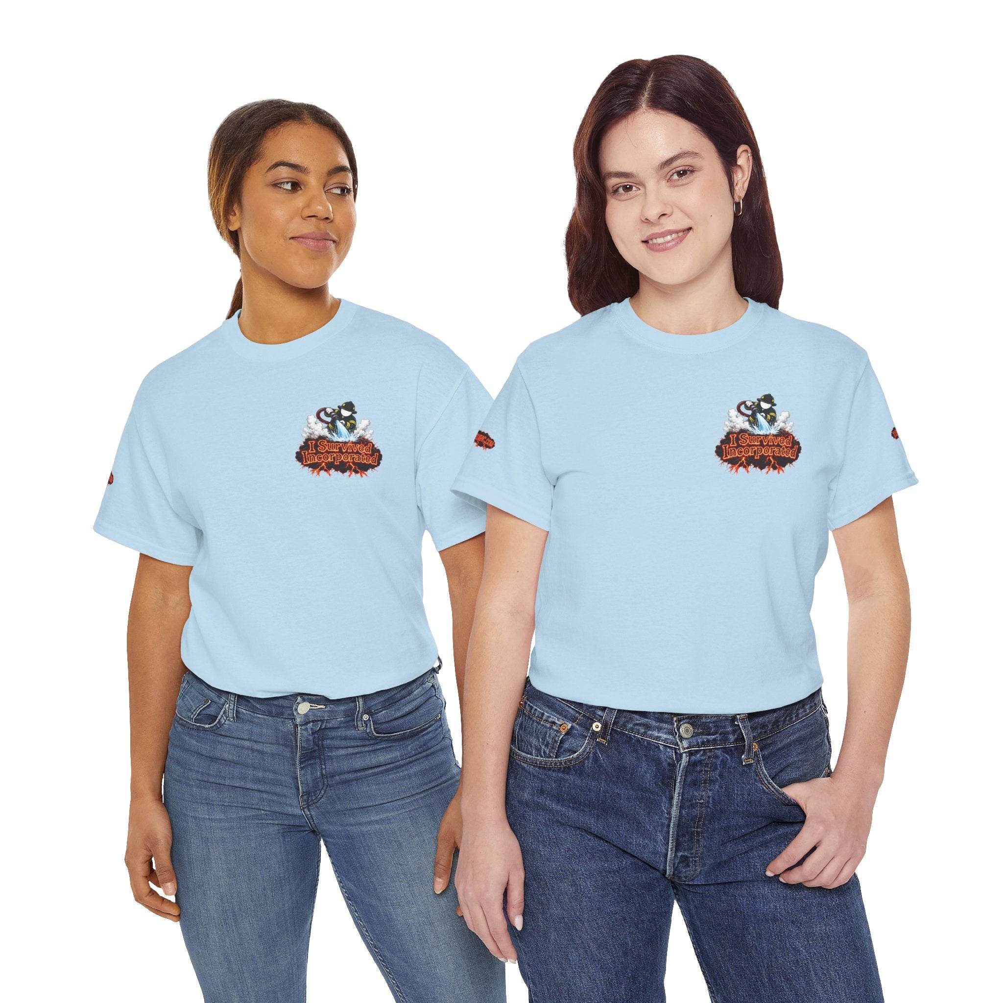 I Survived 2020 — "Please Stand By" Test Pattern Tee Wildfire Signal Special Edition Summer Premiere Unisex Heavy Cotton Tee