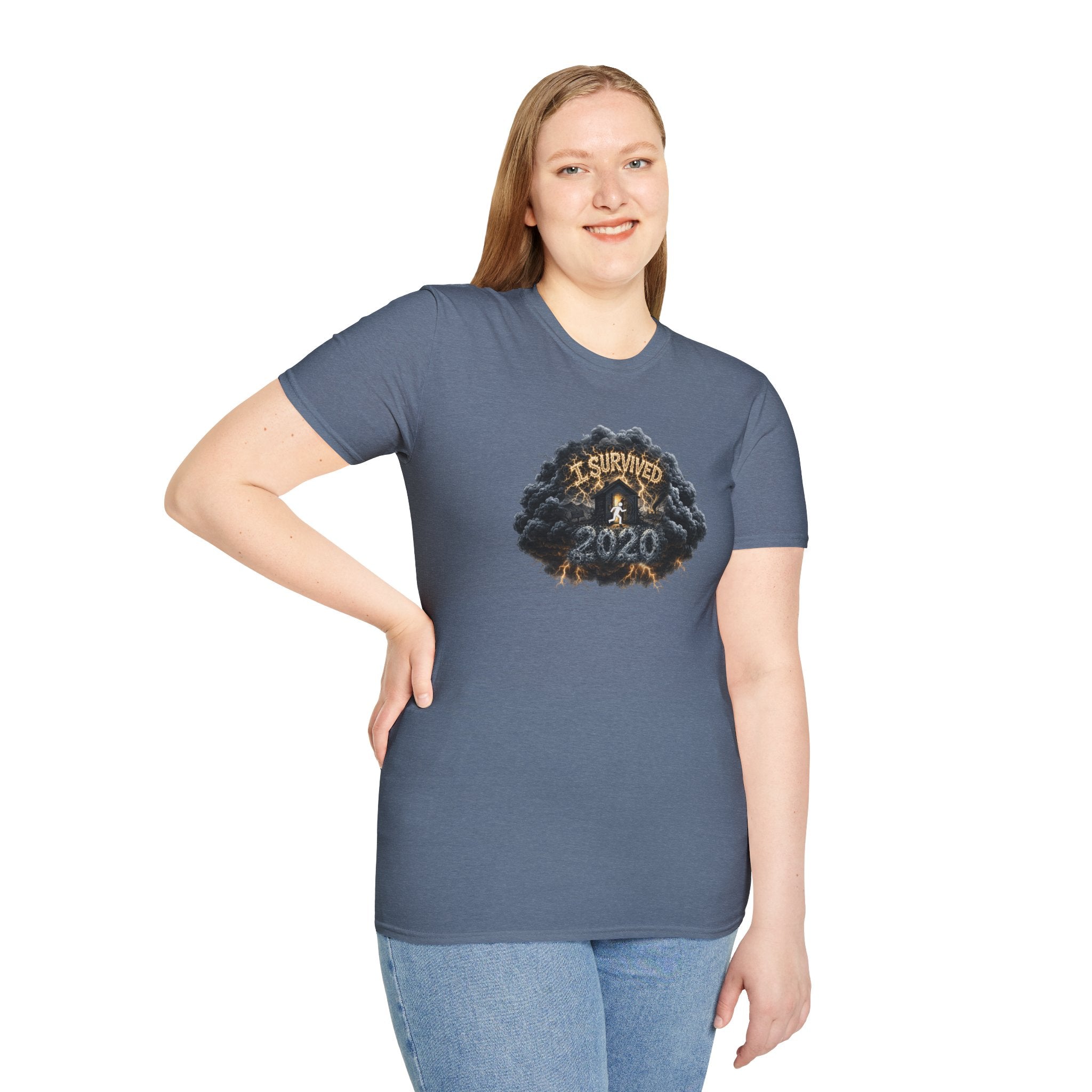 I Survived 2020 —  Original PILOT Design: Director's Cut Unisex Softstyle T-Shirt