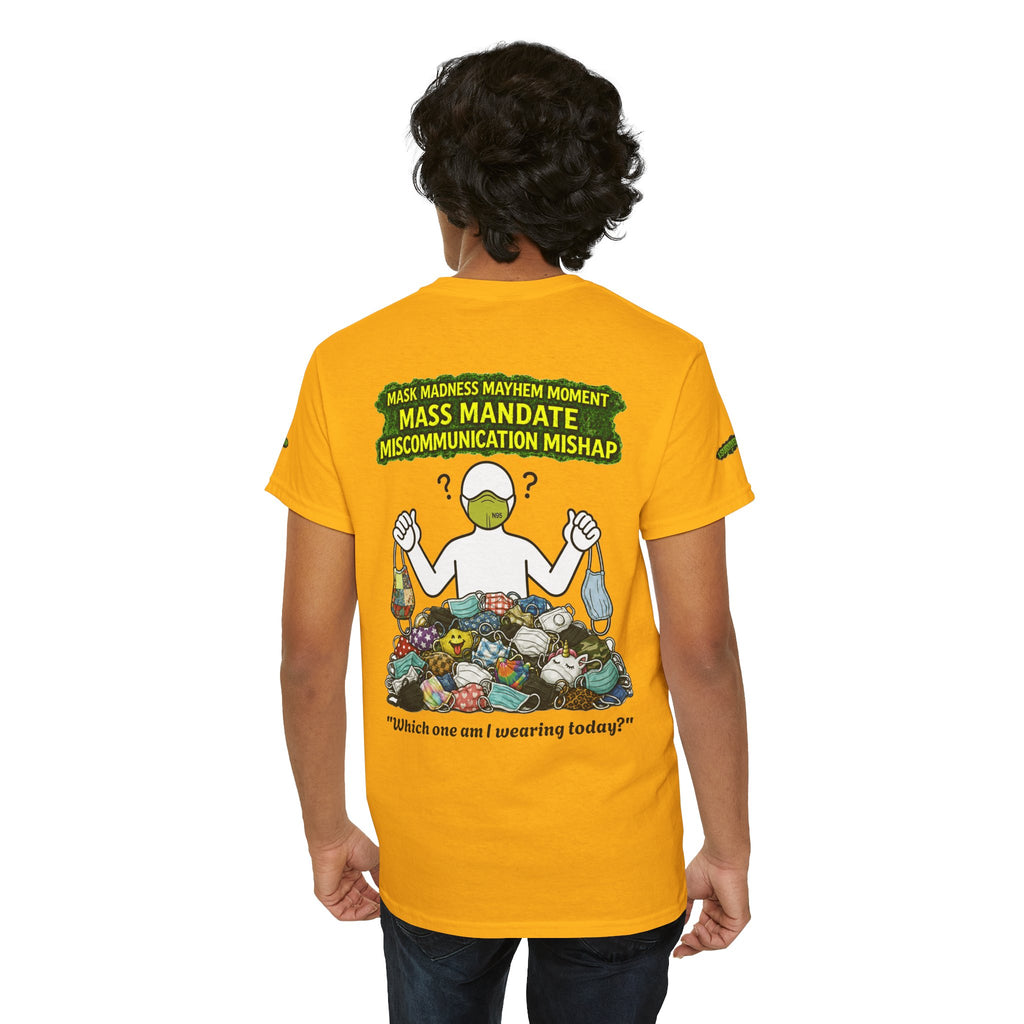I Survived 2020 — PANDEMIC S1:E4: Special Edition "Mask Madness" Unisex Heavy Cotton Tee