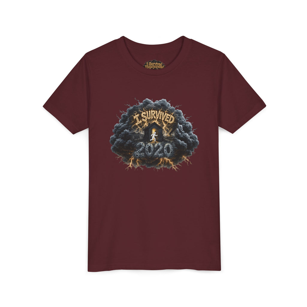 I Survived 2020 — Director's Cut Original Design Teaser Tee | Season 1 Premiere Drop Youth Short Sleeve Tee
