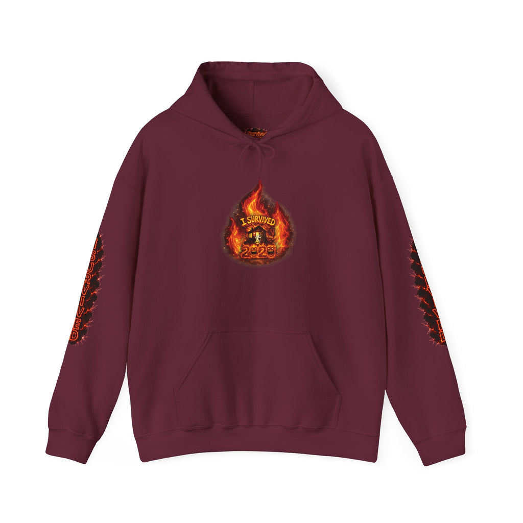 I Survived 2020 — WILDFIRES S2:E4: Director's Cut "Western U.S. Wildfire Season" Memorial Hoodie