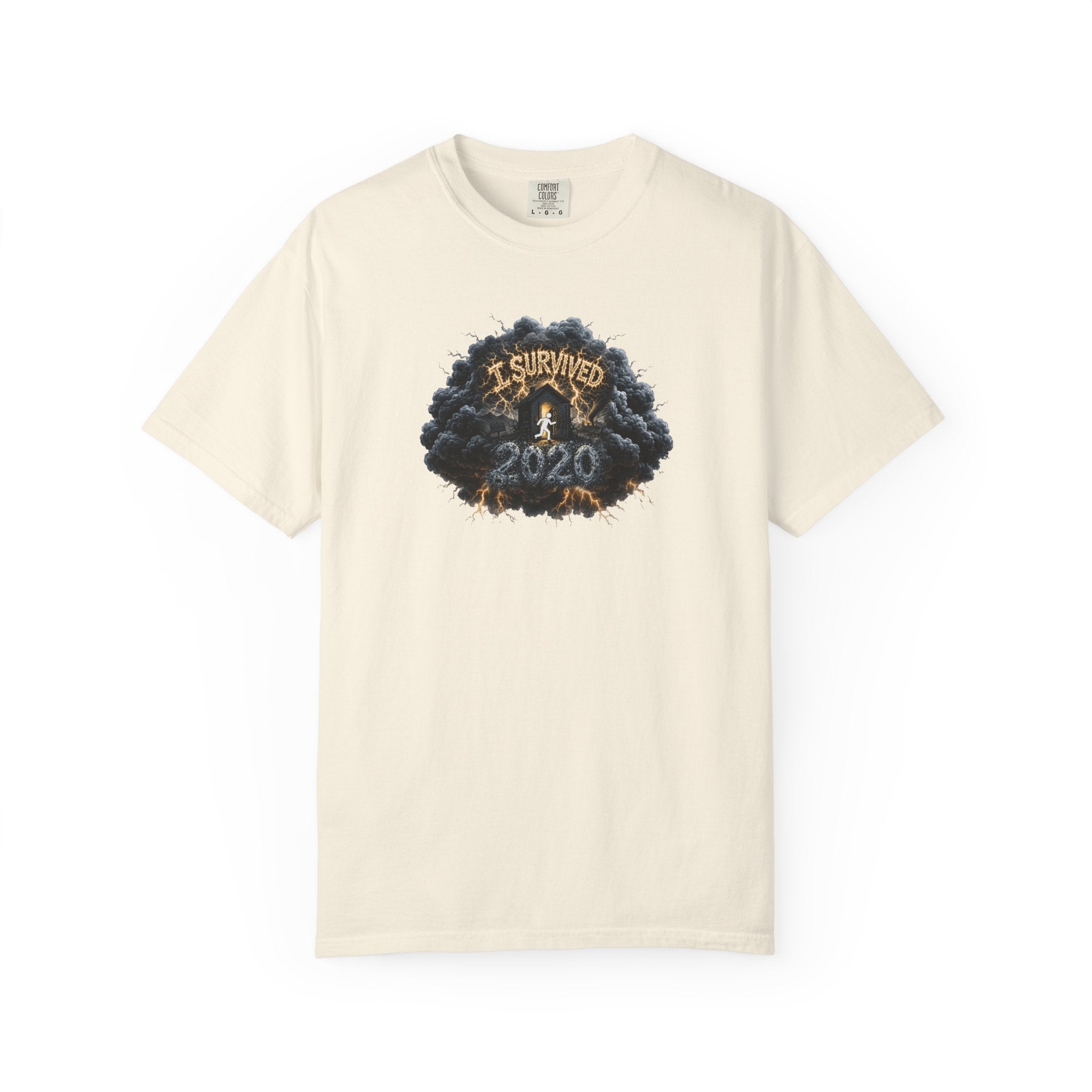 I Survived 2020 — Original PILOT Design: Director's Cut Unisex Garment-Dyed T-shirt