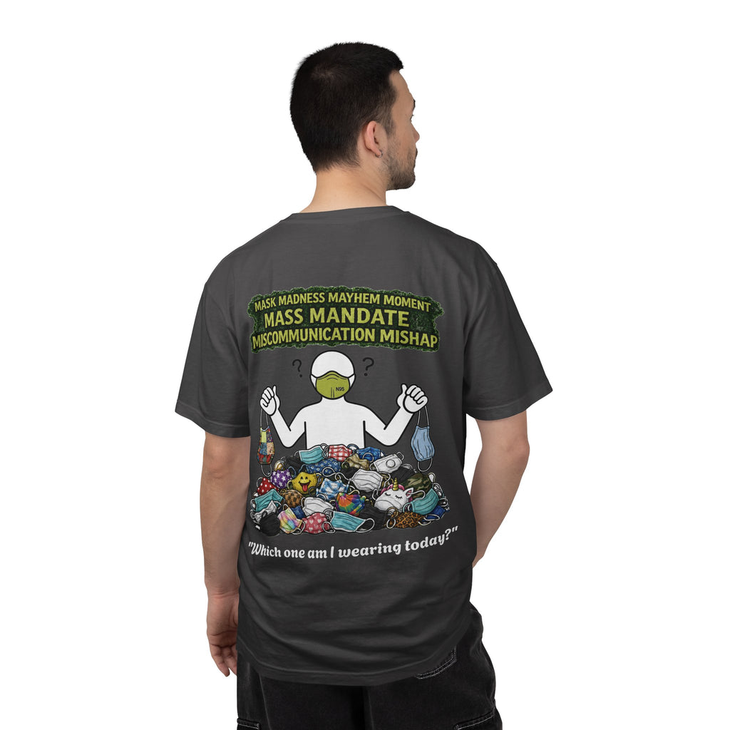 I Survived 2020 — Director's Cut S1:E4 "Mask Madness Mayhem Moment" | Pandemic Edition Unisex Garment-Dyed T-shirt