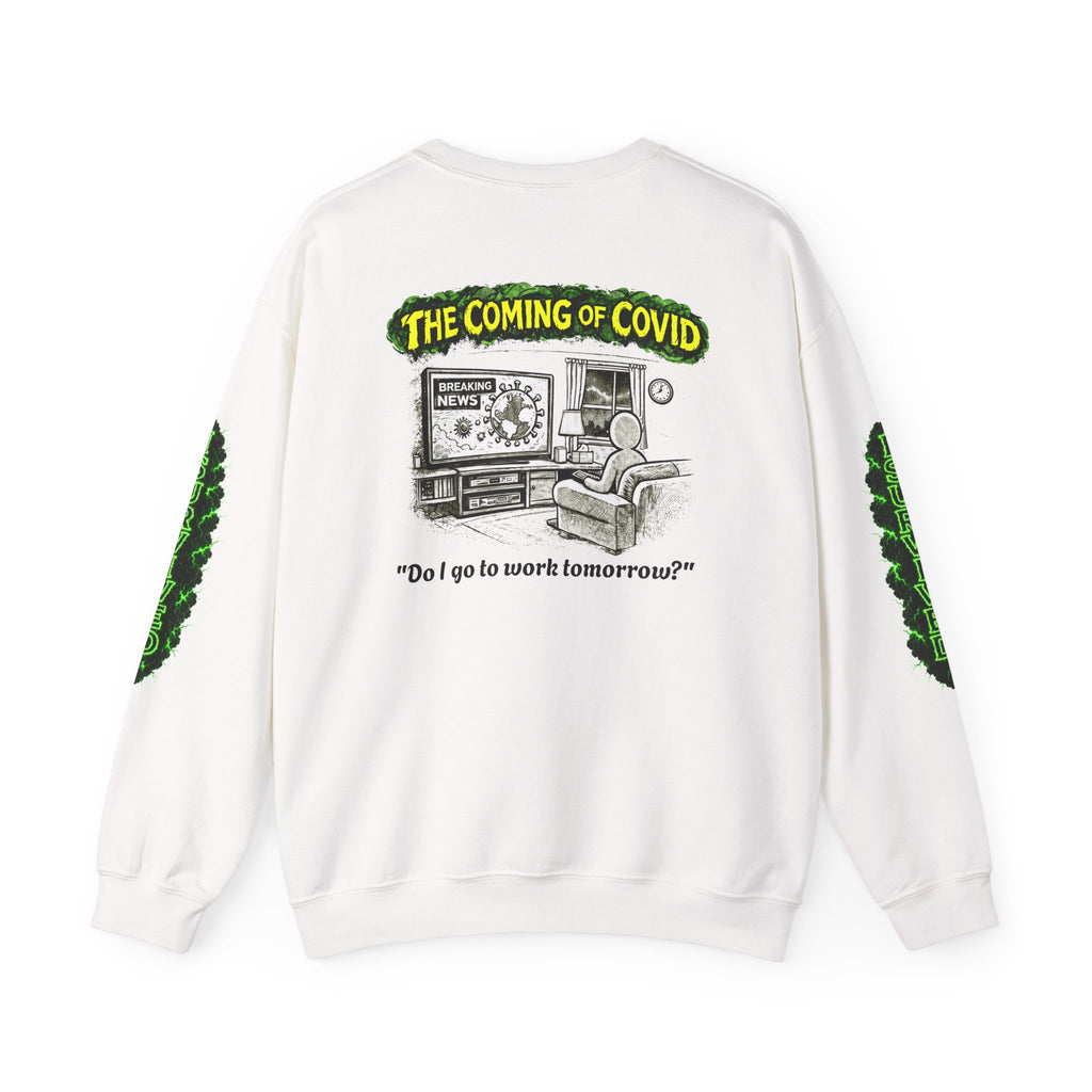 I Survived 2020 — PANDEMIC S1:E2: Director's Cut "The Coming of COVID" Unisex Heavy Blend™ Crewneck Sweatshirt
