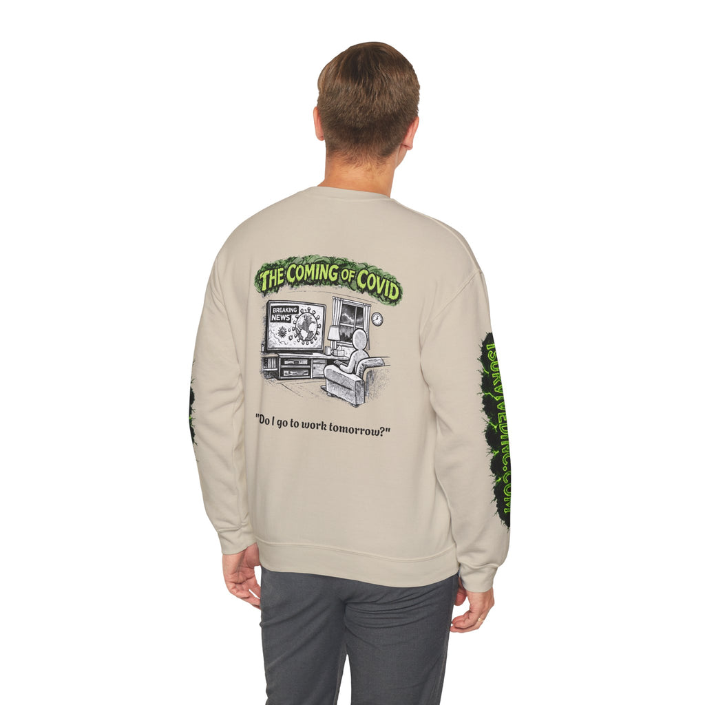 I Survived 2020 — S1:E2 "The Coming of COVID" | Pandemic Edition Unisex Heavy Blend™ Crewneck Sweatshirt