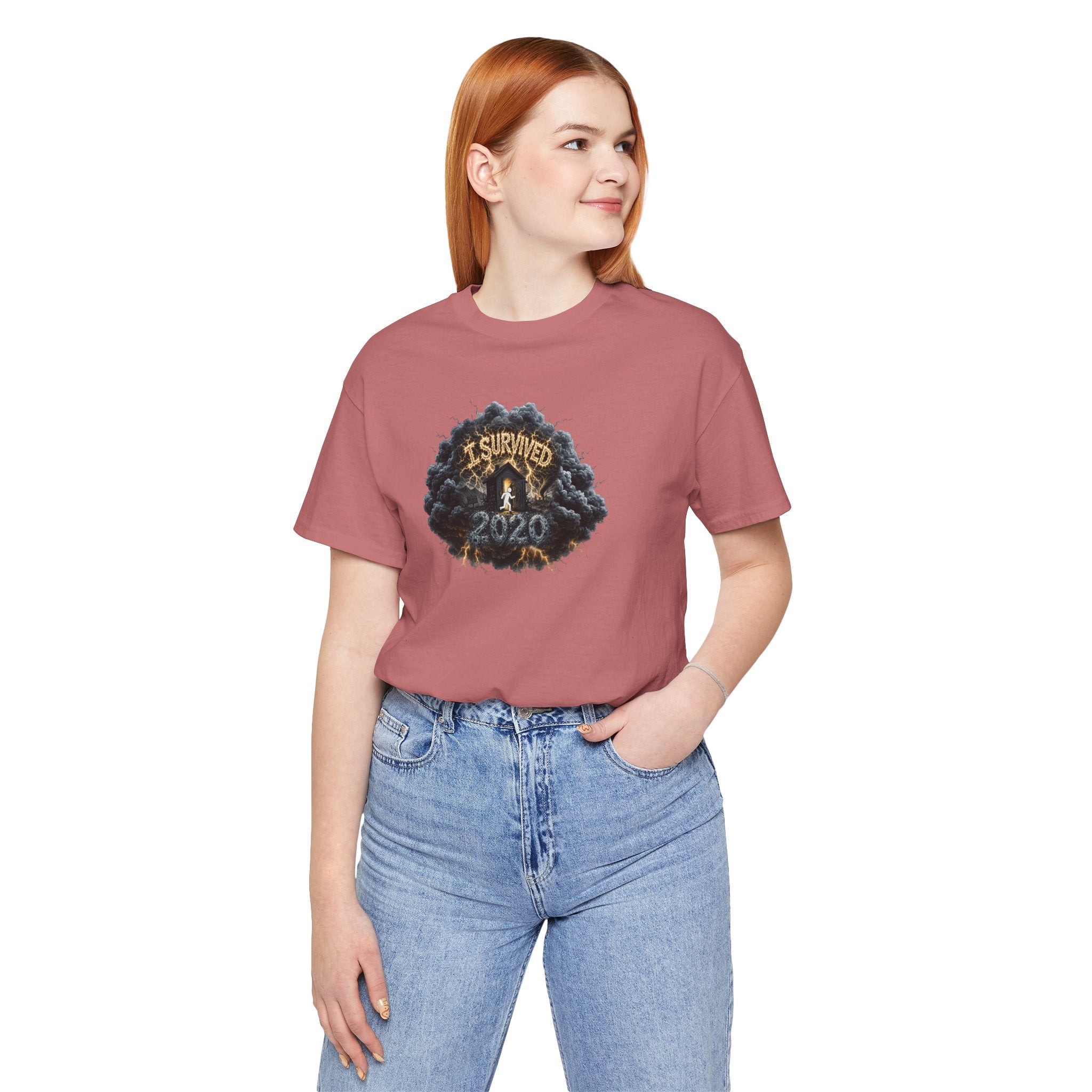 I Survived 2020 — Original PILOT Design: Director's Cut Unisex Jersey Short Sleeve Tee