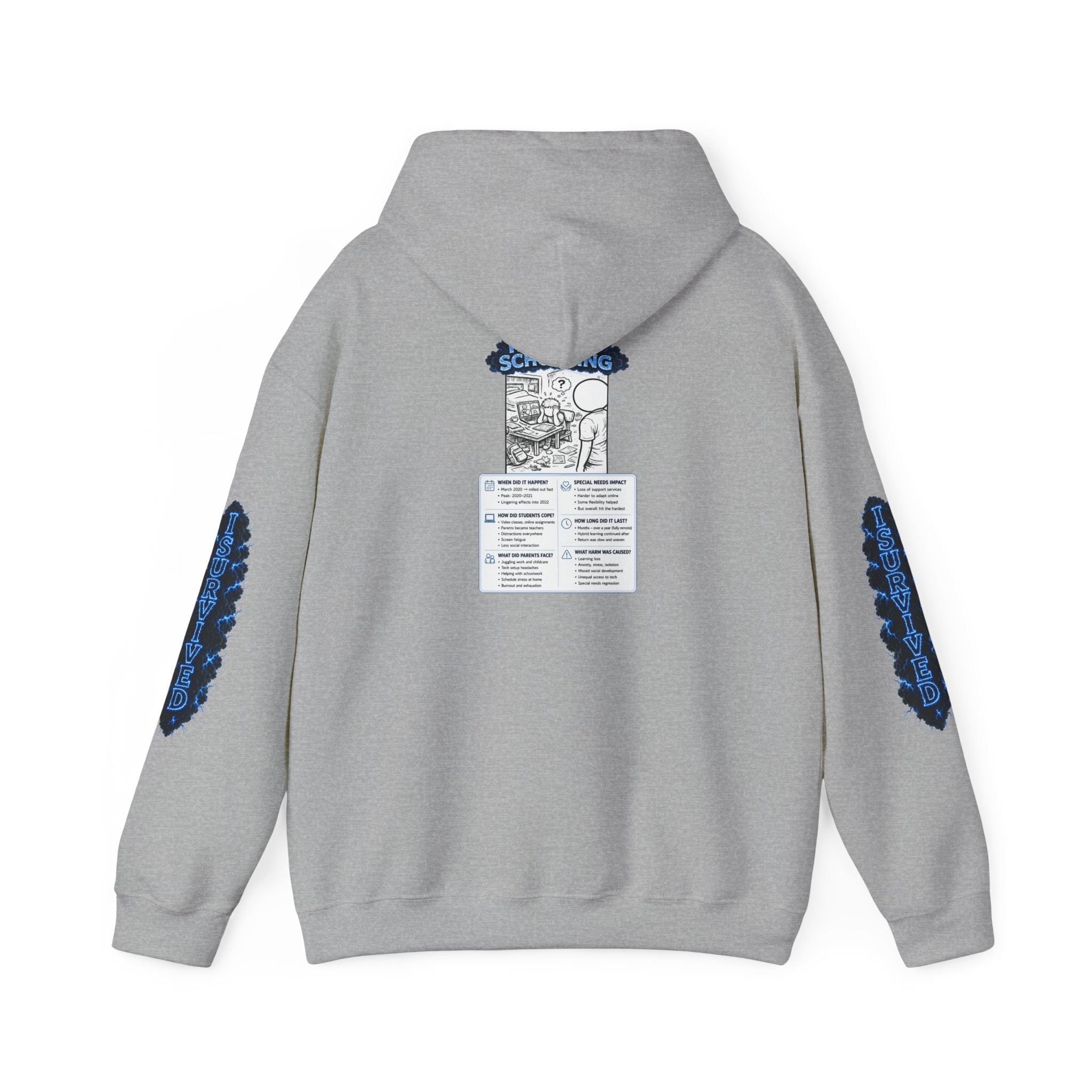 I Survived 2020 — LOCKDOWN S3:E3: Director's Cut "Remote Schooling" Hoodie