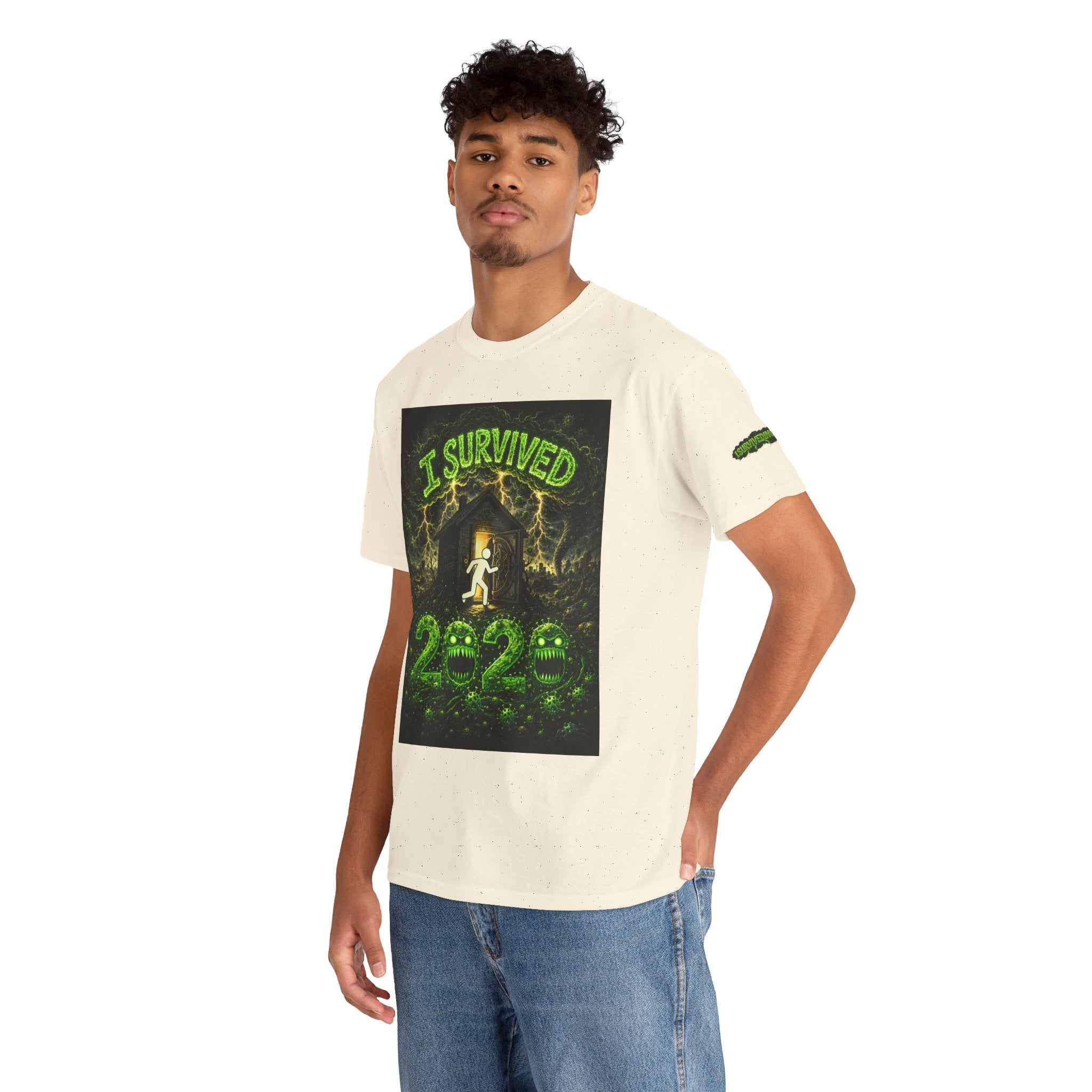 I Survived 2020 — S1:E2 "The Coming of COVID" | Pandemic Edition Unisex Heavy Cotton Tee (SPECIAL EDITION)