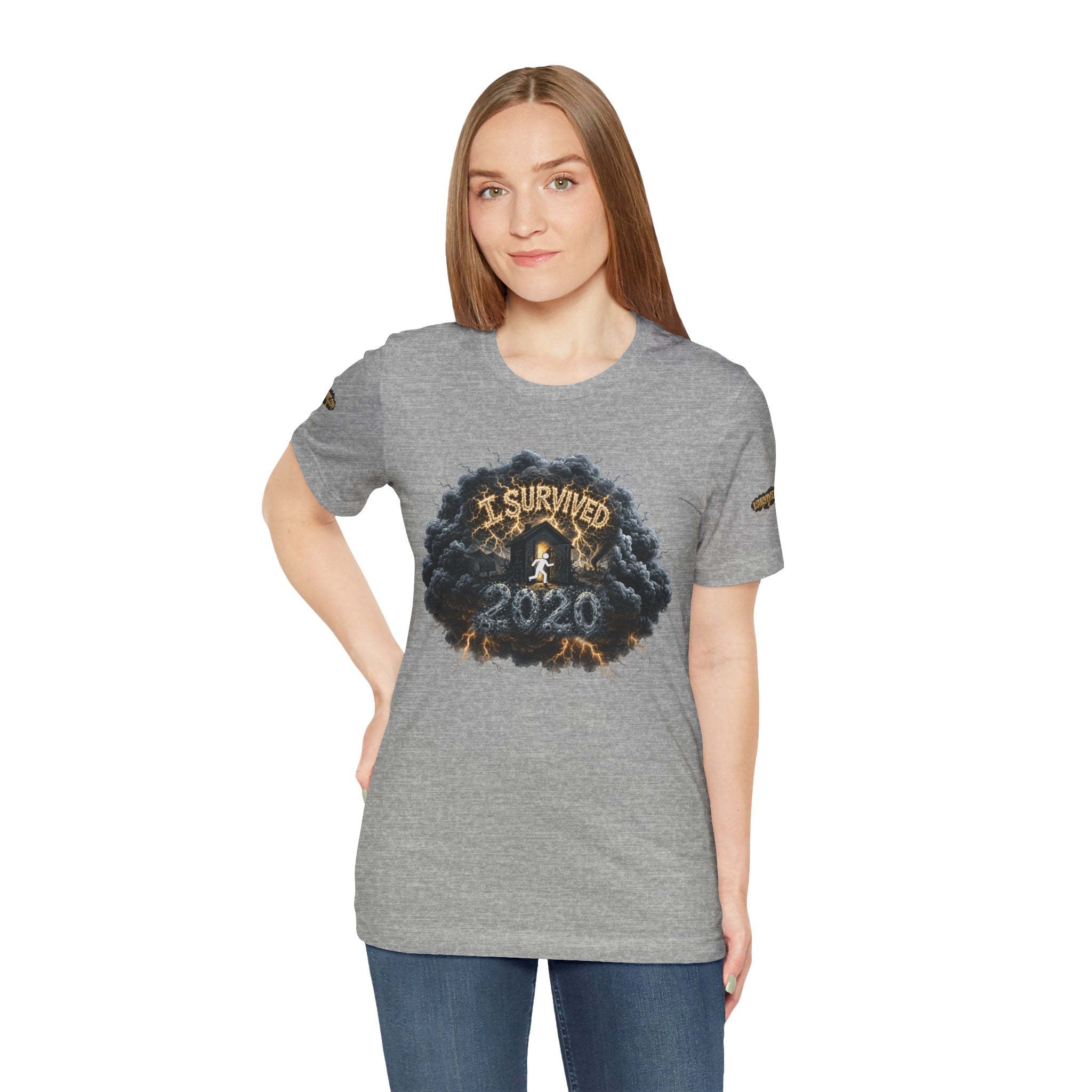 I Survived 2020 — Director's Cut Original Design Teaser Tee | Season 1 Premiere Drop Unisex Jersey Short Sleeve Tee