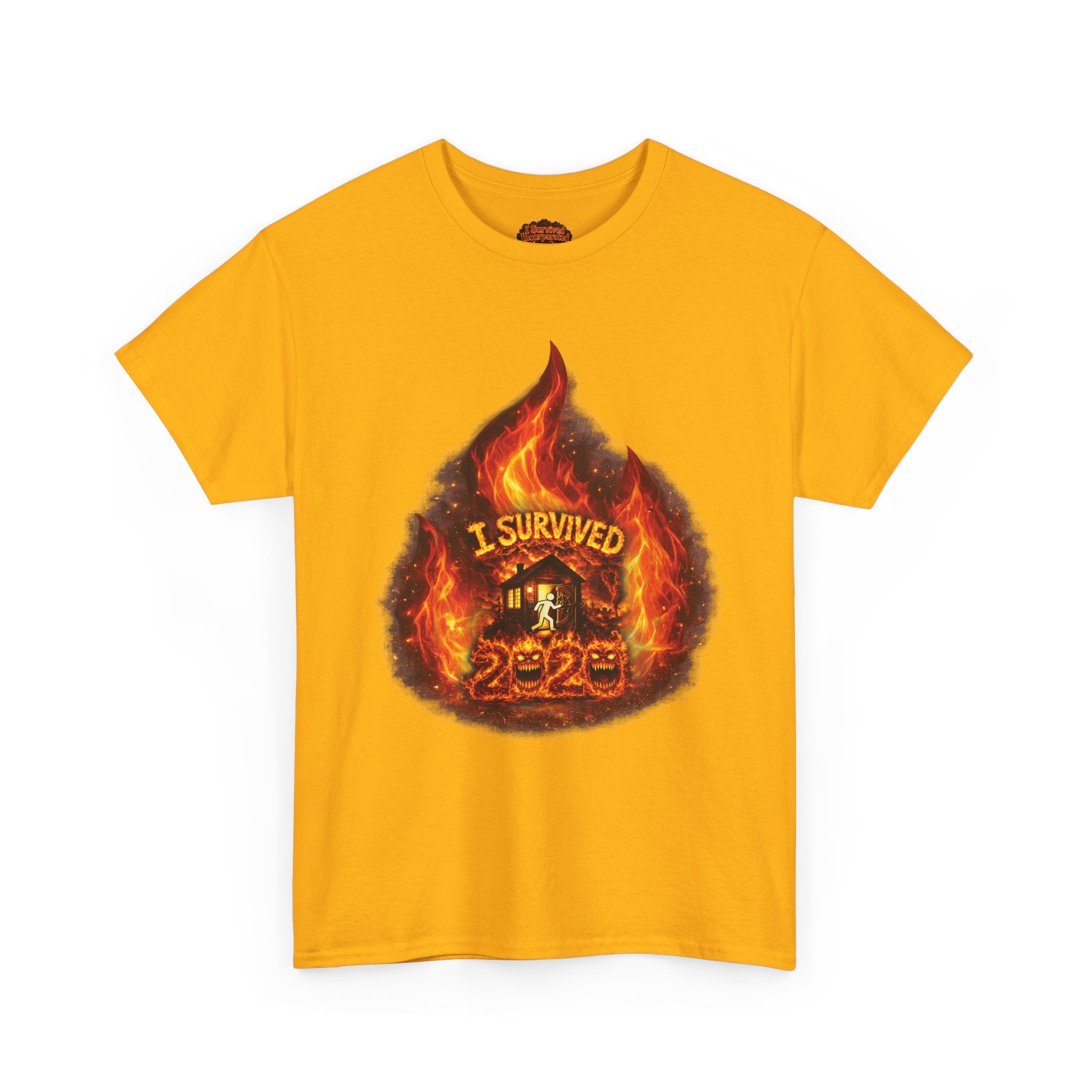 I Survived 2020 — Director's Cut S2:E1 "Berry Creek" | Wildfire Edition Memorial Unisex Heavy Cotton Tee