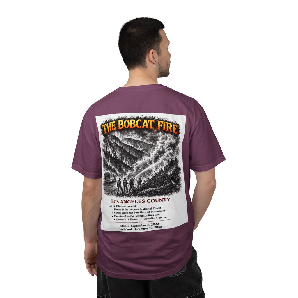 I Survived 2020 — S2:E2 "The Bobcat Fire" | Wildfire Edition Memorial Unisex Garment-Dyed T-shirt
