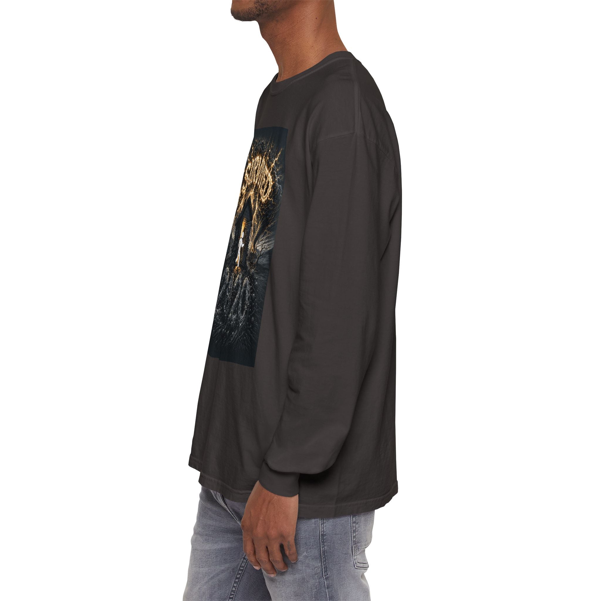 I Survived 2020 — Original PILOT Design Unisex Garment-Dyed Long Sleeve Tee
