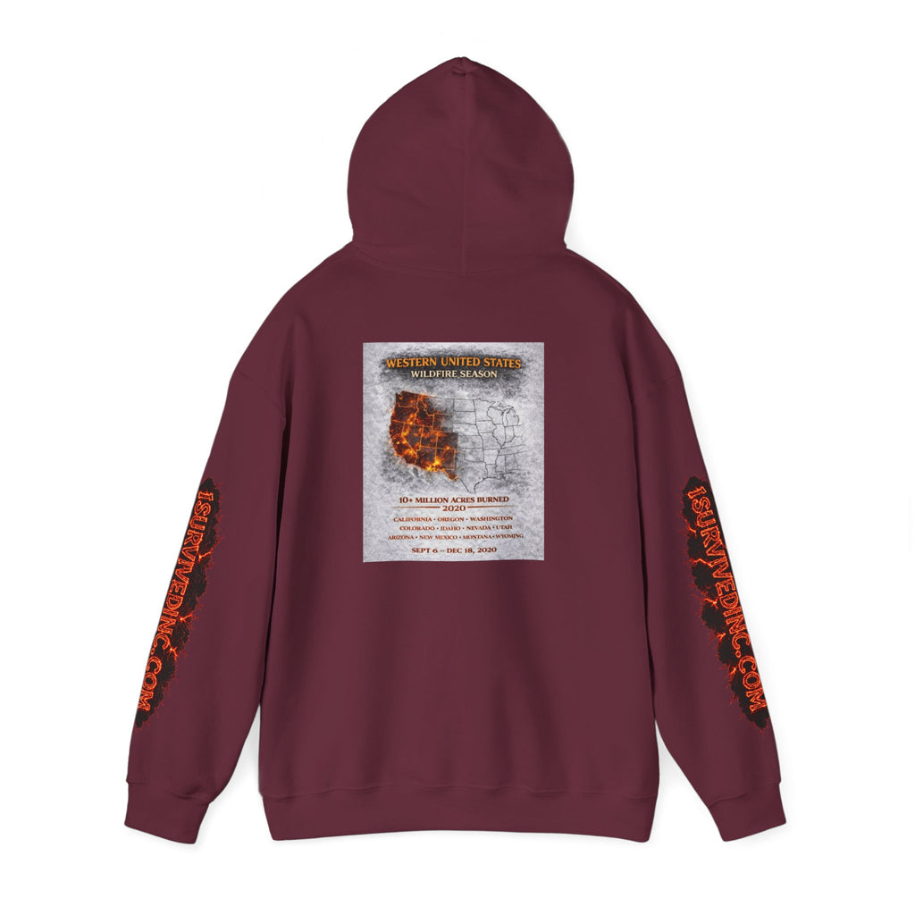 I Survived 2020 — S2:E4 "Western U.S. Wildfire Season" | Mid-Season Finale Pt. 1 | Wildfire Edition Memorial Hoodie Sweatshirt