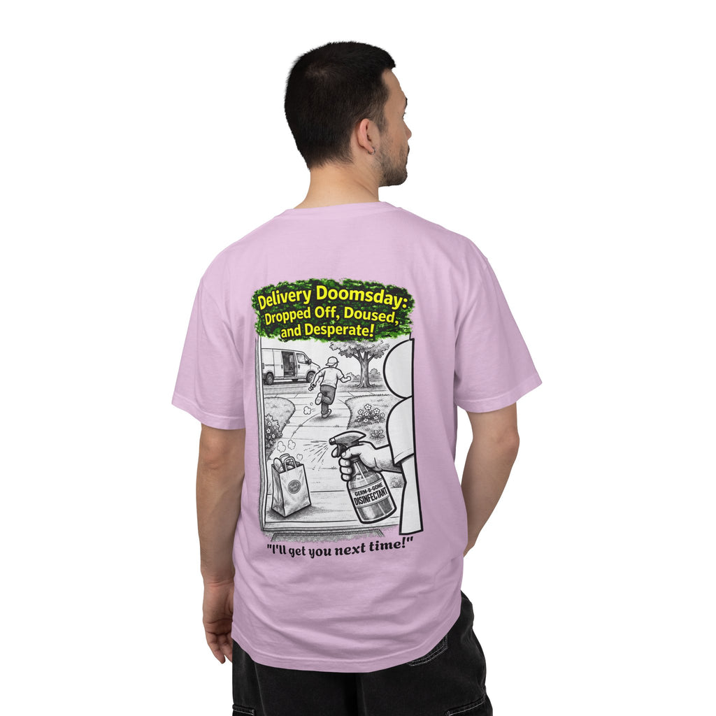 Sobreviví al 2020 — T1:E5 "Apocalipsis de Entregas" | Camiseta unisex teñida de edición Pandemia