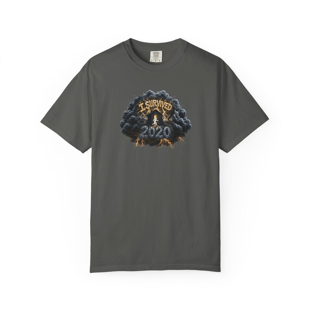I Survived 2020 — Original PILOT Design: Director's Cut Unisex Garment-Dyed T-shirt
