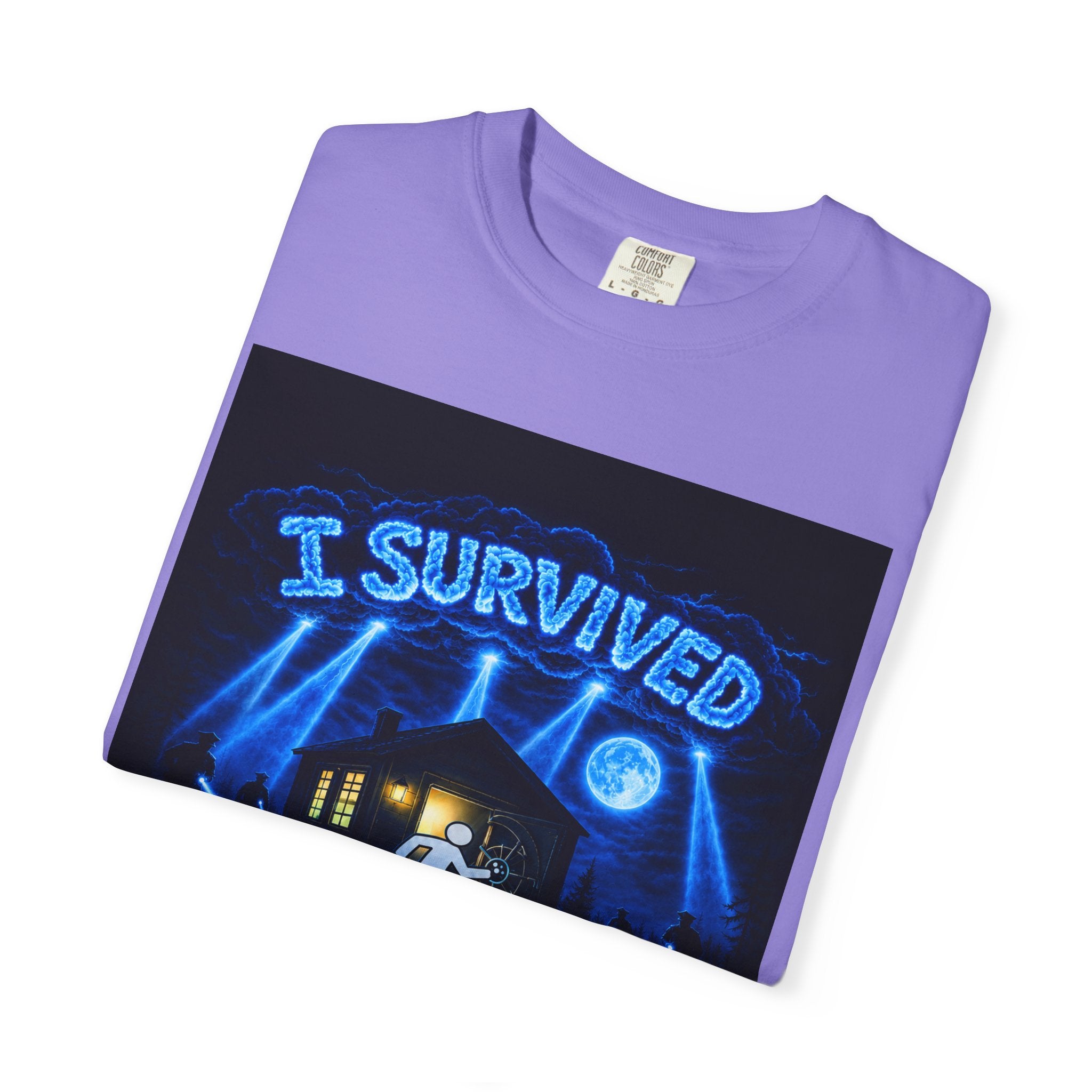 I Survived 2020 — LOCKDOWN S3:E1: "Quarantine" Unisex Garment-Dyed T-shirt