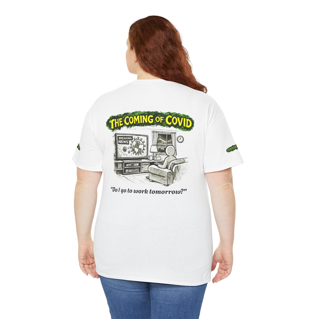 I Survived 2020 — PANDEMIC S1:E2: Director's Cut Special Edition "The Coming of COVID" Unisex Heavy Cotton Tee
