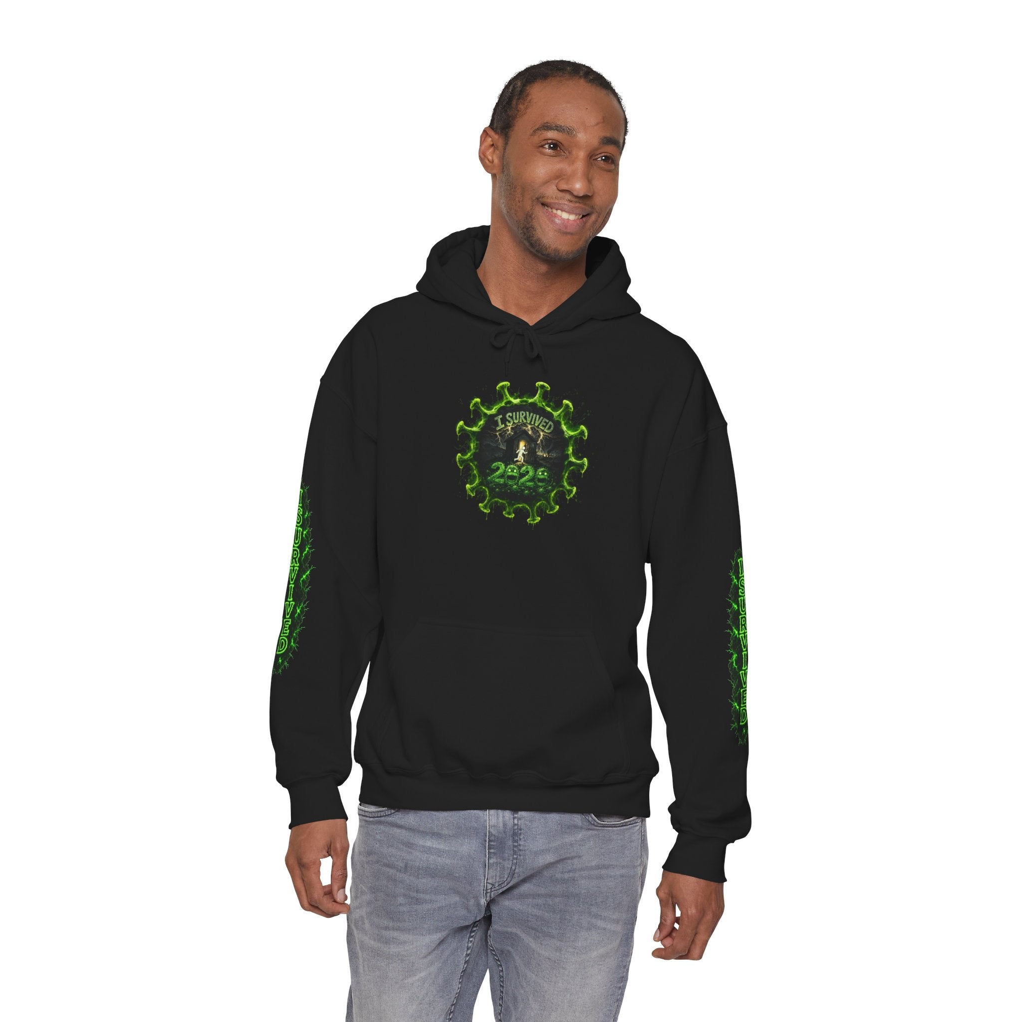 I Survived 2020 — Director's Cut S1:E2 "The Coming of COVID" | Pandemic Edition Hoodie Sweatshirt