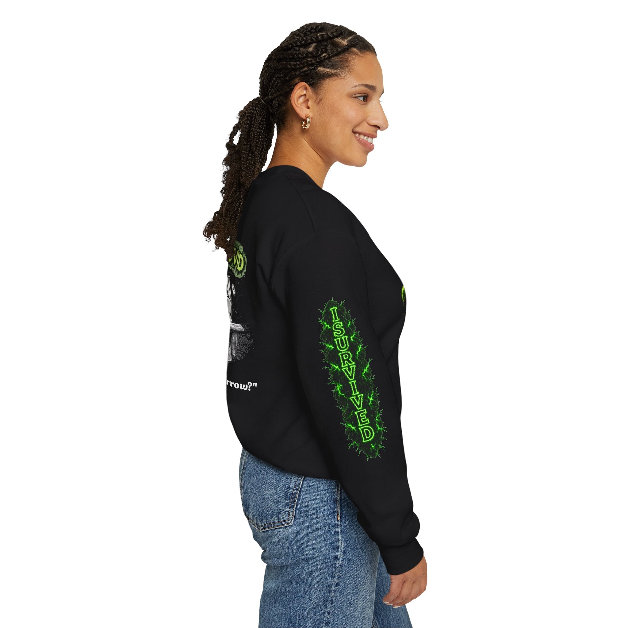 I Survived 2020 — Director's Cut S1:E2 "The Coming of COVID" | Pandemic Edition Unisex Heavy Blend™ Crewneck Sweatshirt