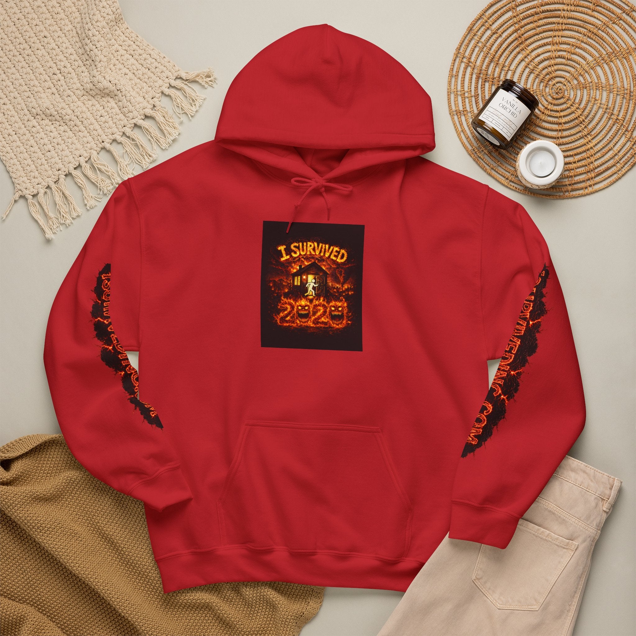 I Survived 2020 — WILDFIRES S2:E3: "The California Wildfires" Memorial Hoodie